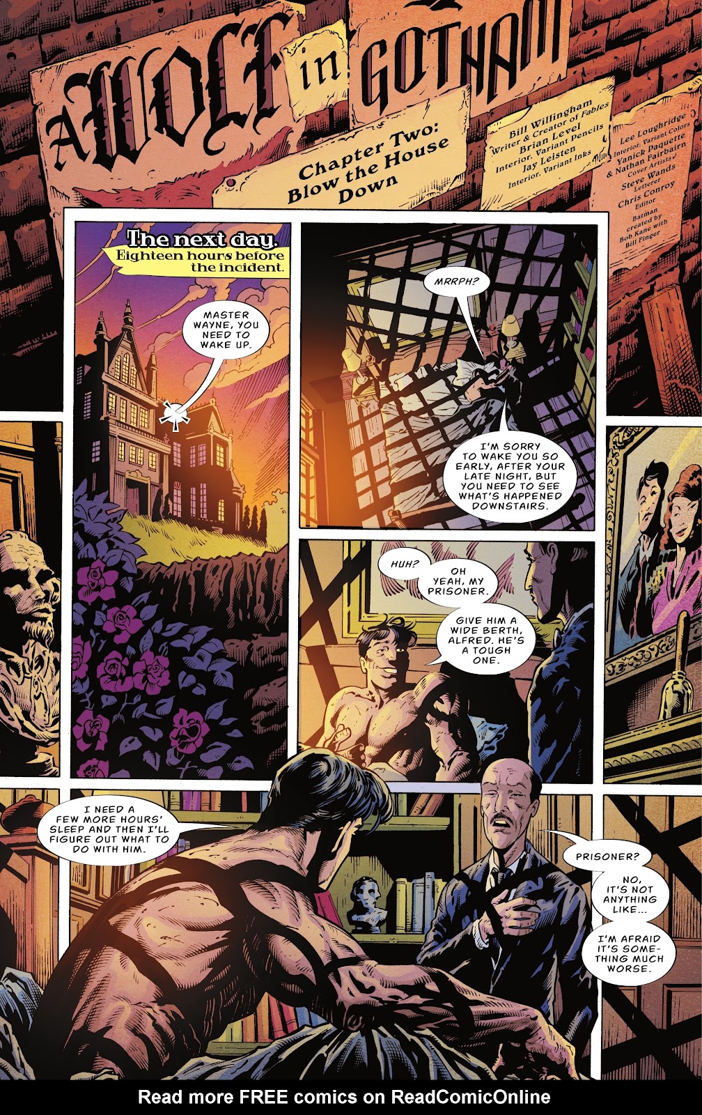 Batman Vs. Bigby! A Wolf In Gotham Issue #2 - Page 3