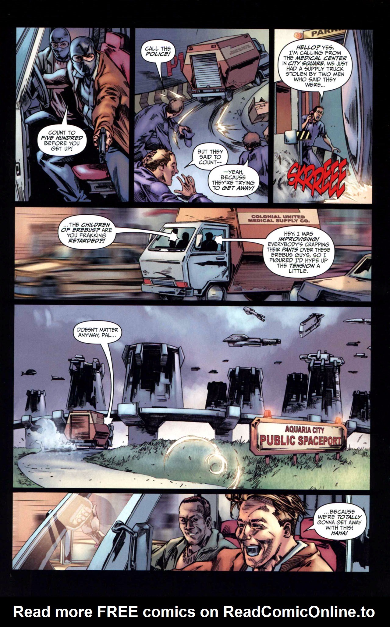 Battlestar Galactica: Ghosts Issue #1 - Page 17