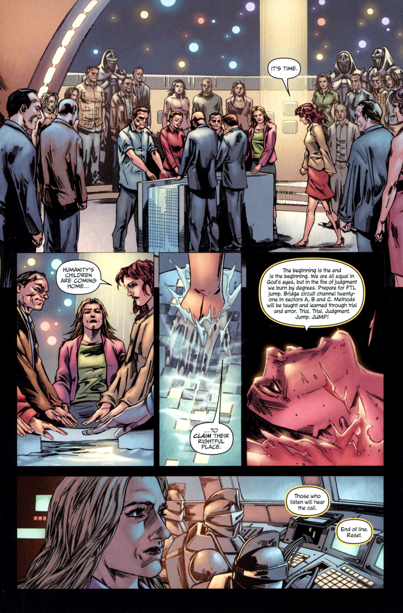 Battlestar Galactica: Ghosts Issue #1 - Page 19