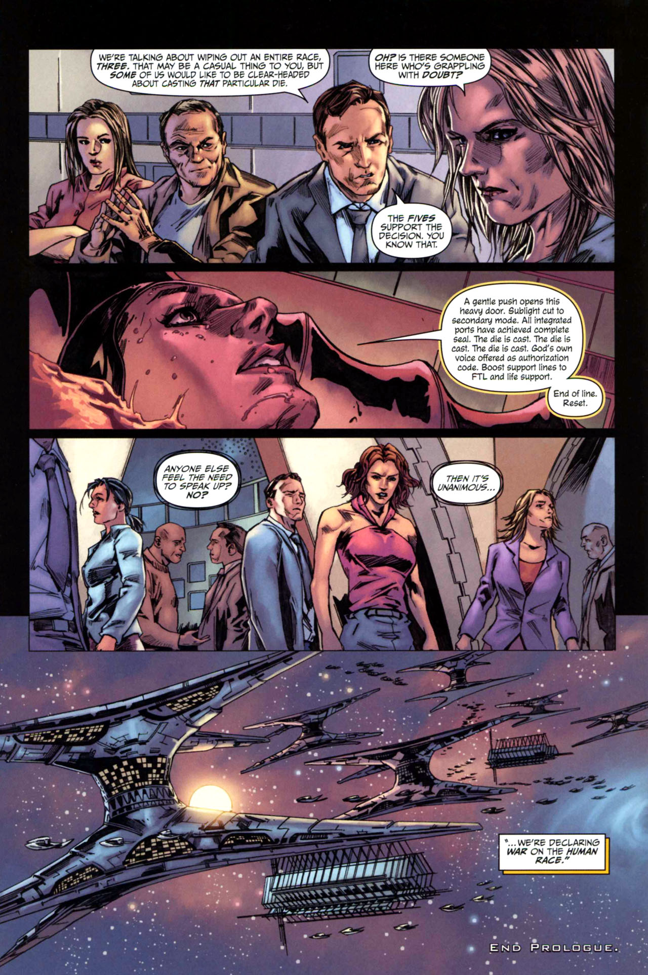Battlestar Galactica: Ghosts Issue #1 - Page 4