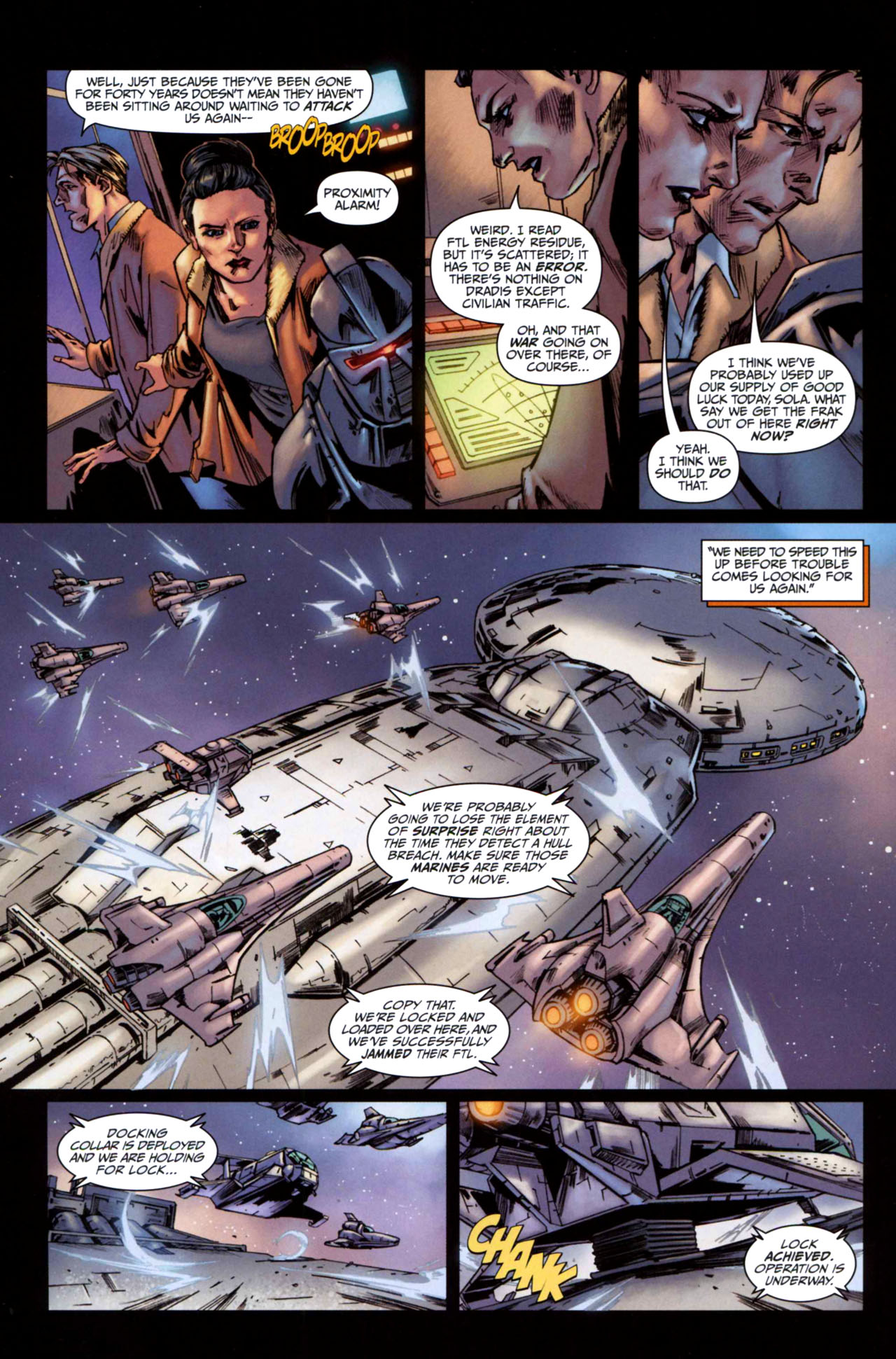 Battlestar Galactica: Ghosts Issue #2 - Page 6