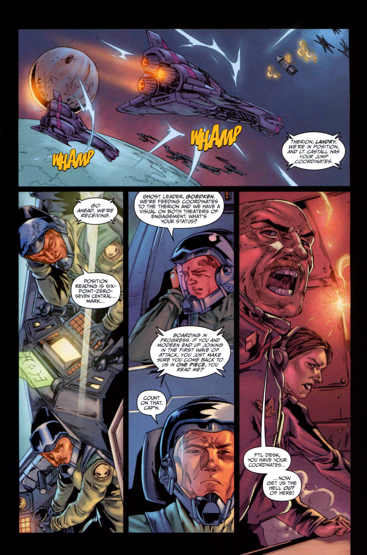 Battlestar Galactica: Ghosts Issue #2 - Page 7