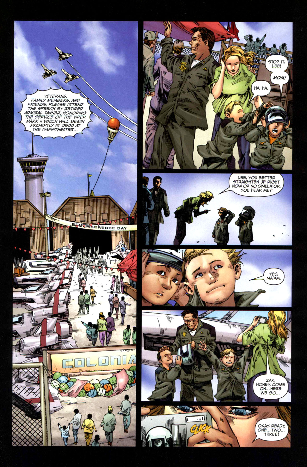 Battlestar Galactica: Origins Issue #8 - Page 5