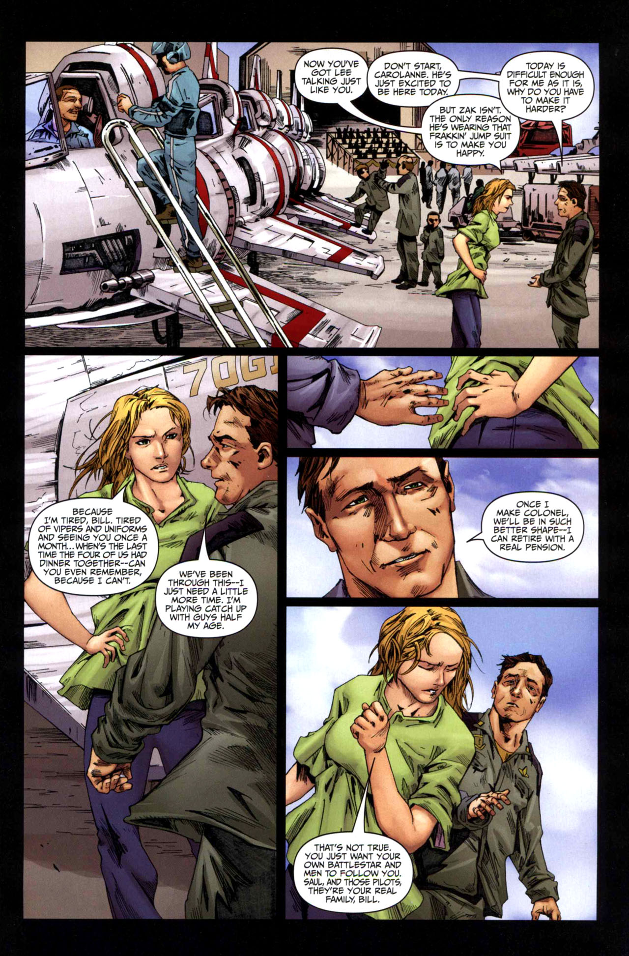Battlestar Galactica: Origins Issue #8 - Page 7