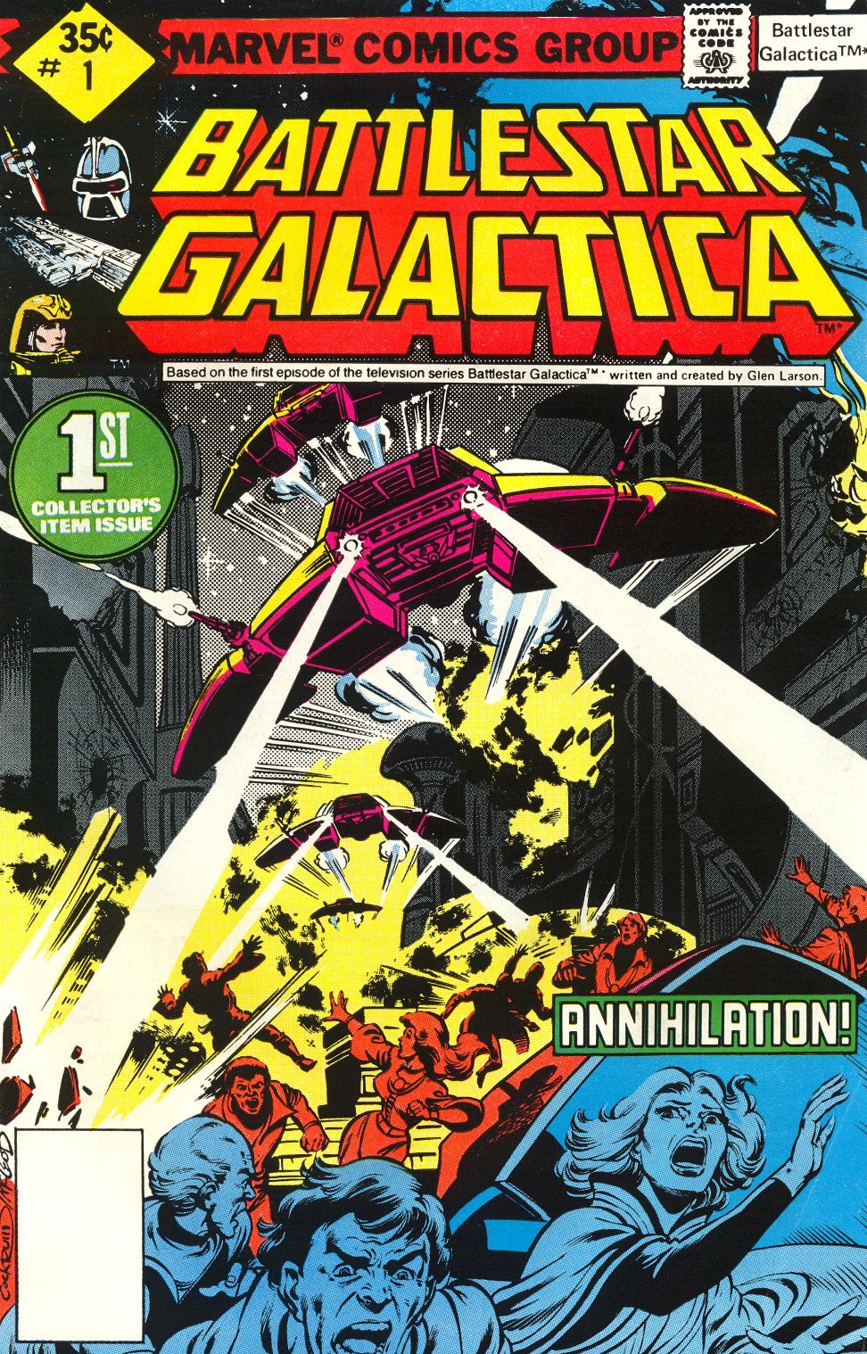 Battlestar Galactica Issue #1 - Page 1