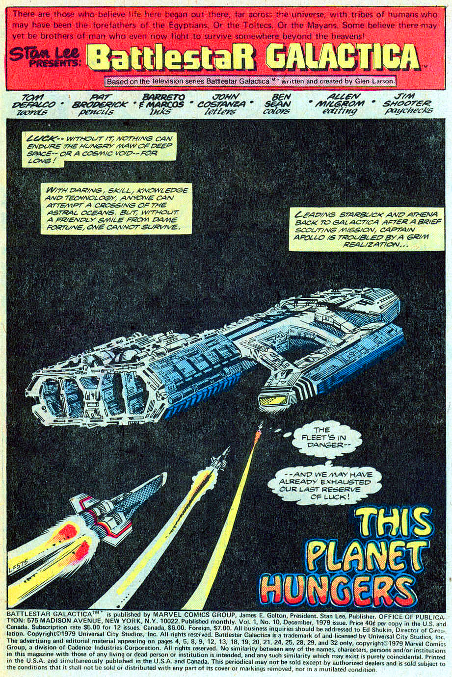Battlestar Galactica Issue #10 - Page 2