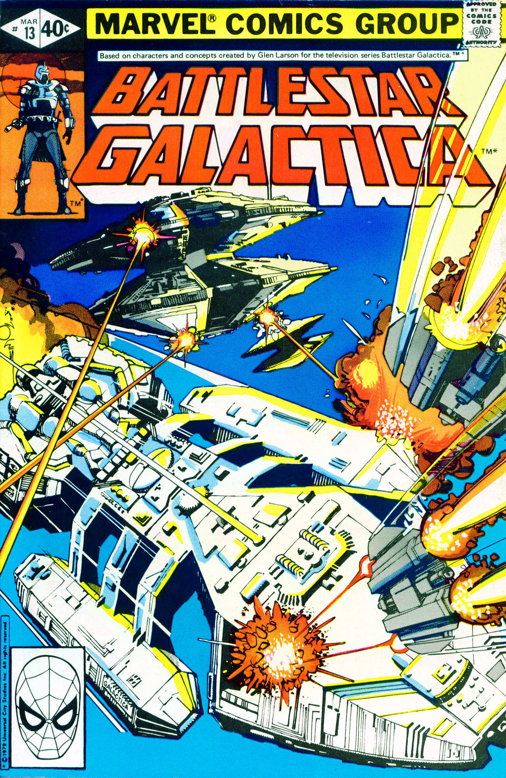 Battlestar Galactica Issue #13 - Page 1