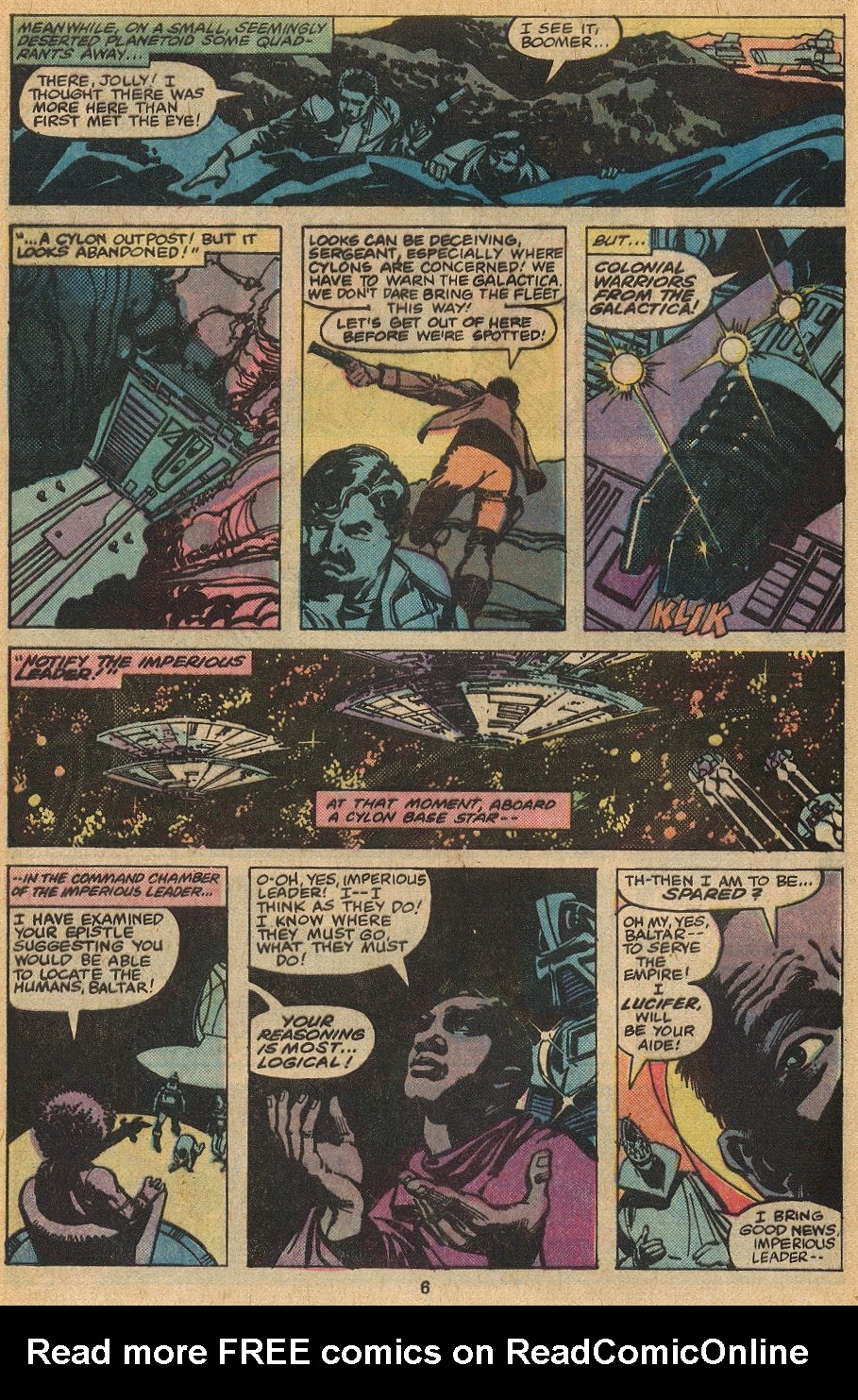 Battlestar Galactica Issue #4 - Page 6