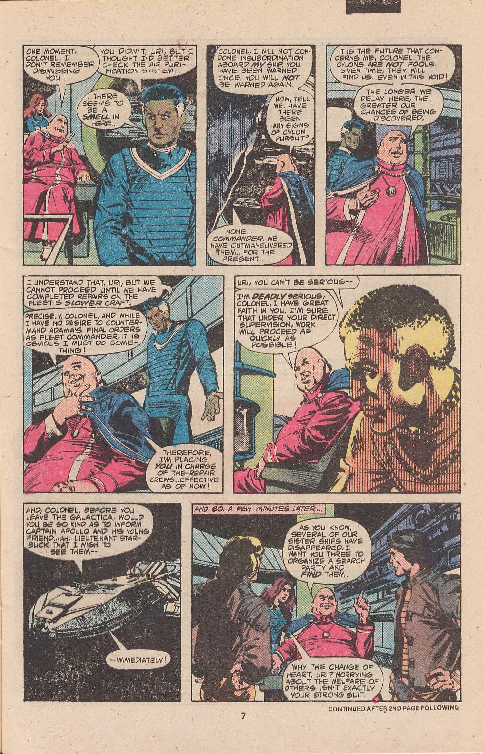 Battlestar Galactica Issue #7 - Page 6