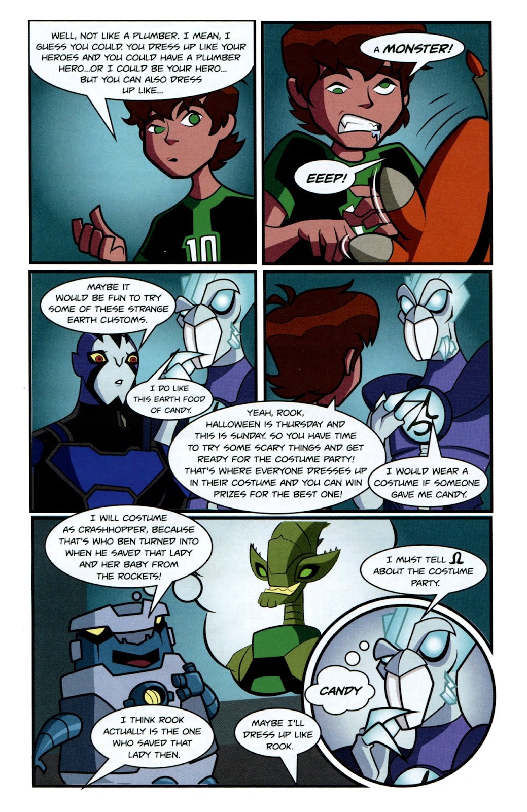 Ben 10: Omniverse Halloween Special! Full - Page 5