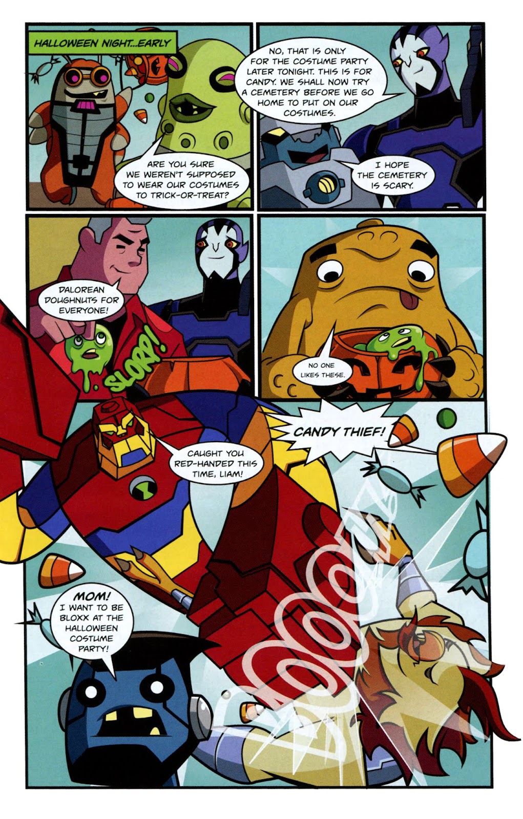 Ben 10: Omniverse Halloween Special! Full - Page 7