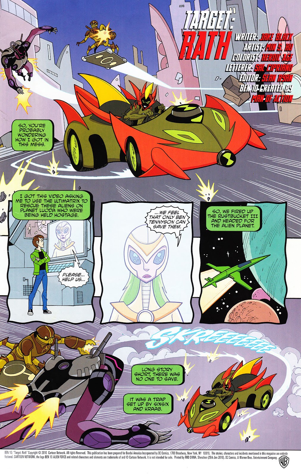 Ben 10: Ultimate Alien Issue #1 - Page 3
