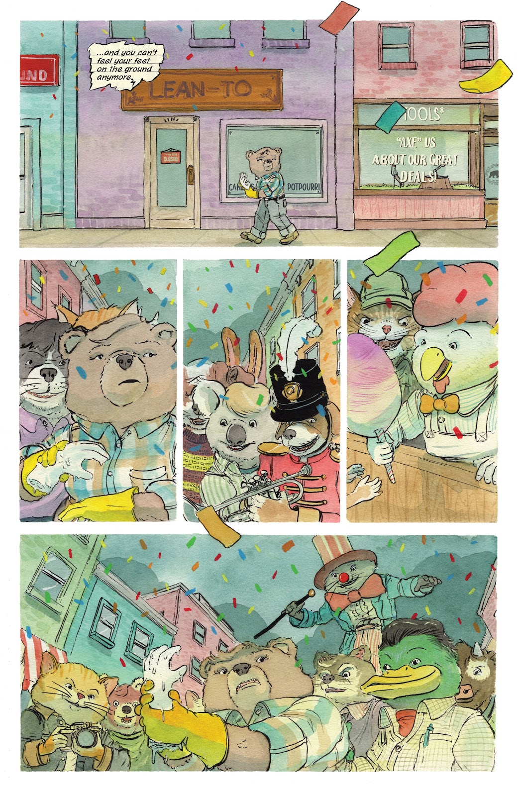 Beneath the Trees Where Nobody Sees Issue #4 - Page 17