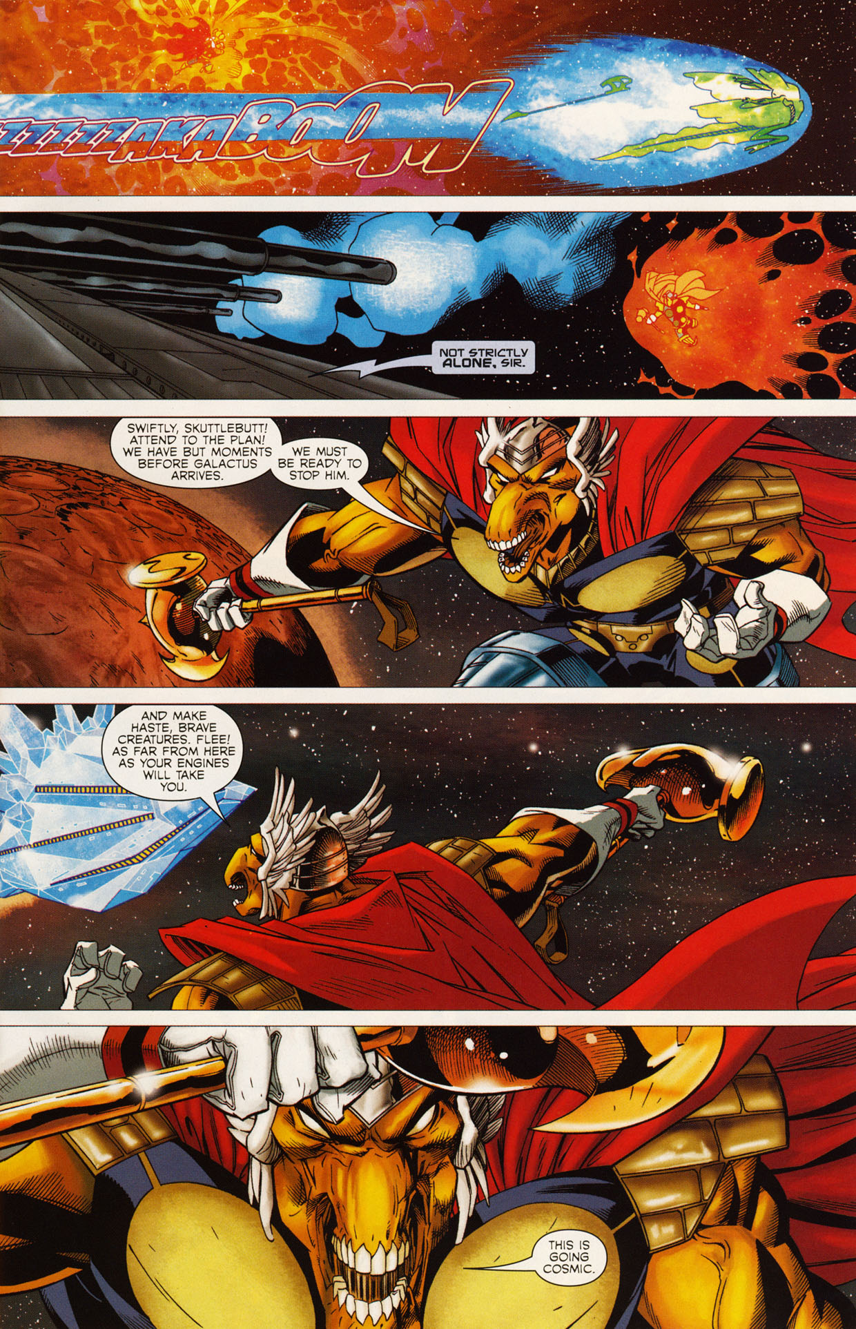 Beta Ray Bill: Godhunter Issue #1 - Page 17