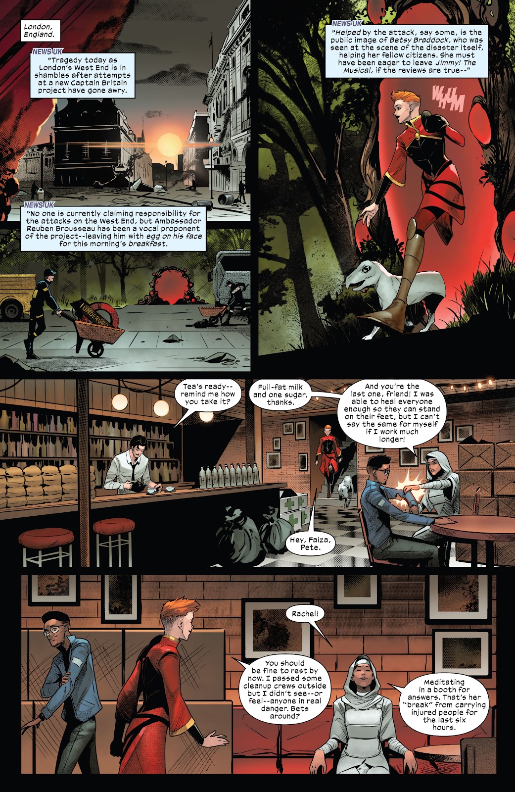 Betsy Braddock: Captain Britain Issue #3 - Page 13
