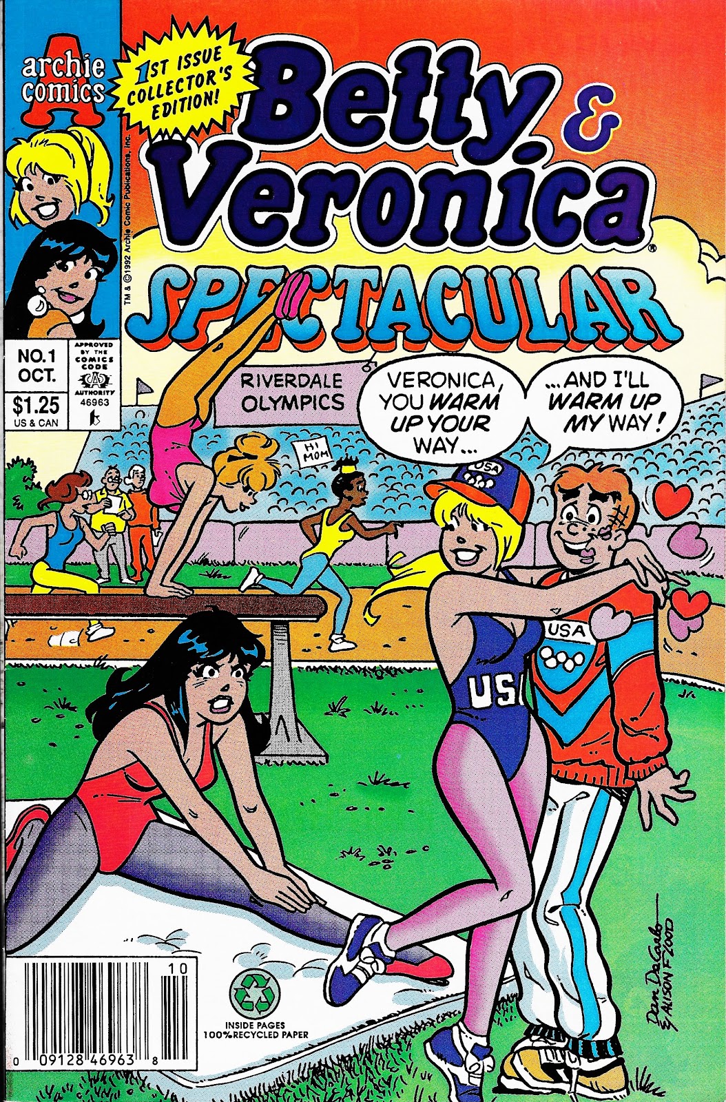 Betty & Veronica Spectacular Issue #1 - Page 1
