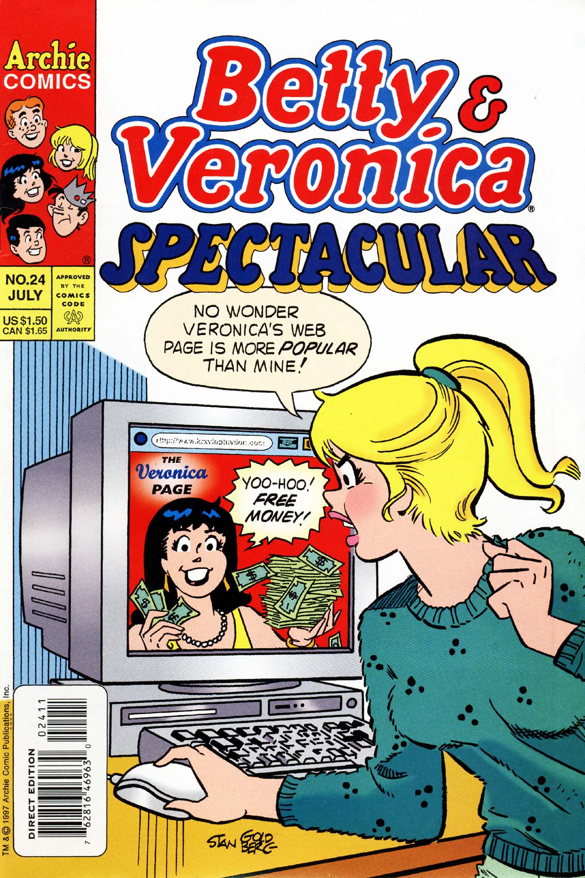 Betty & Veronica Spectacular Issue #24 - Page 1
