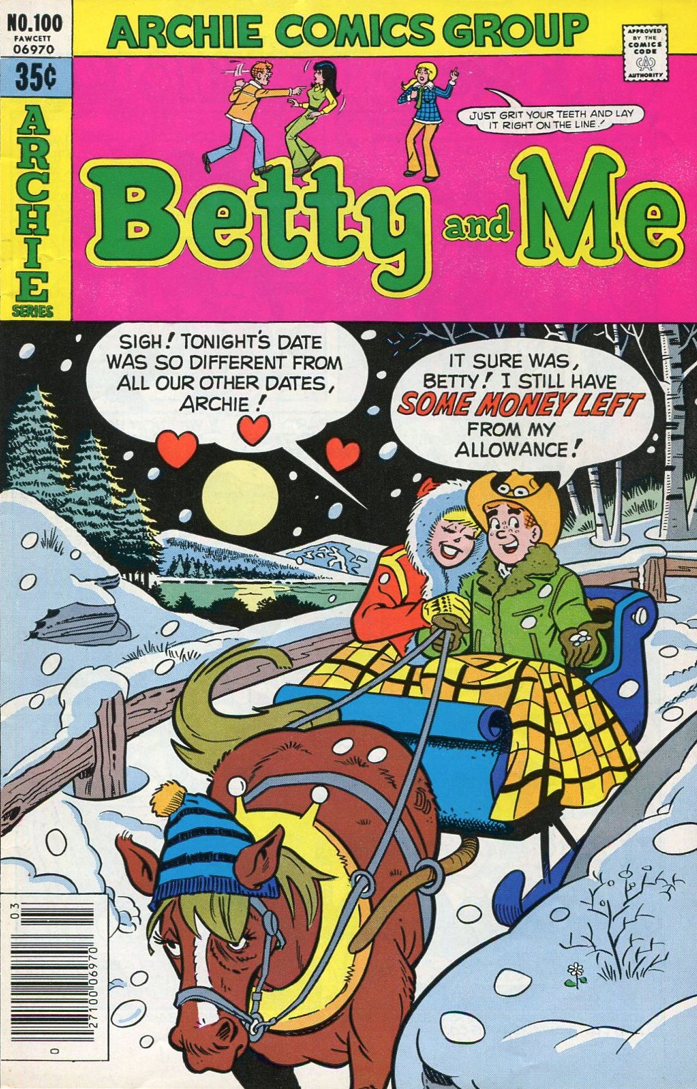 Betty and Me Issue #100 - Page 1