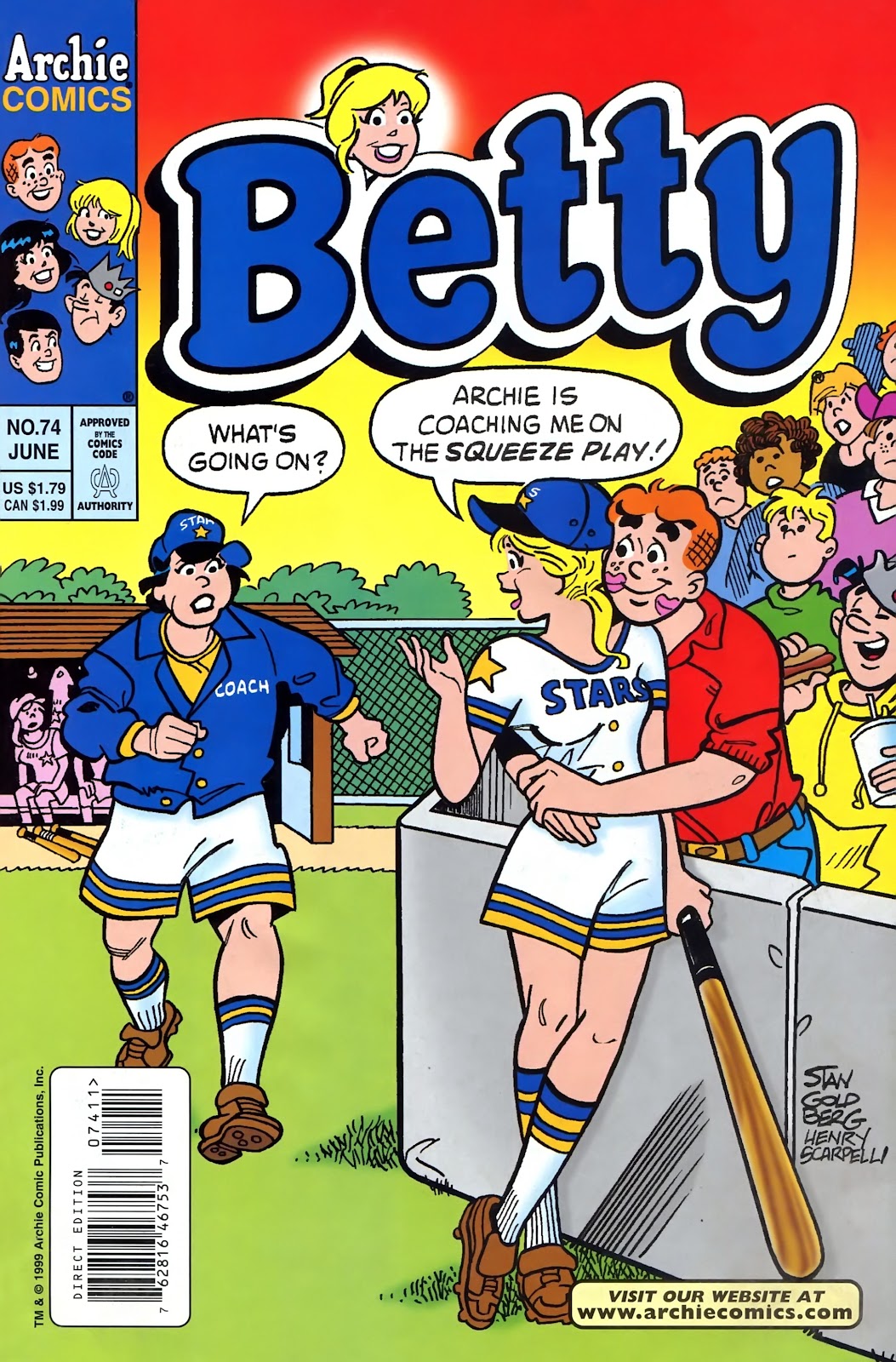 Betty Issue #74 - Page 1