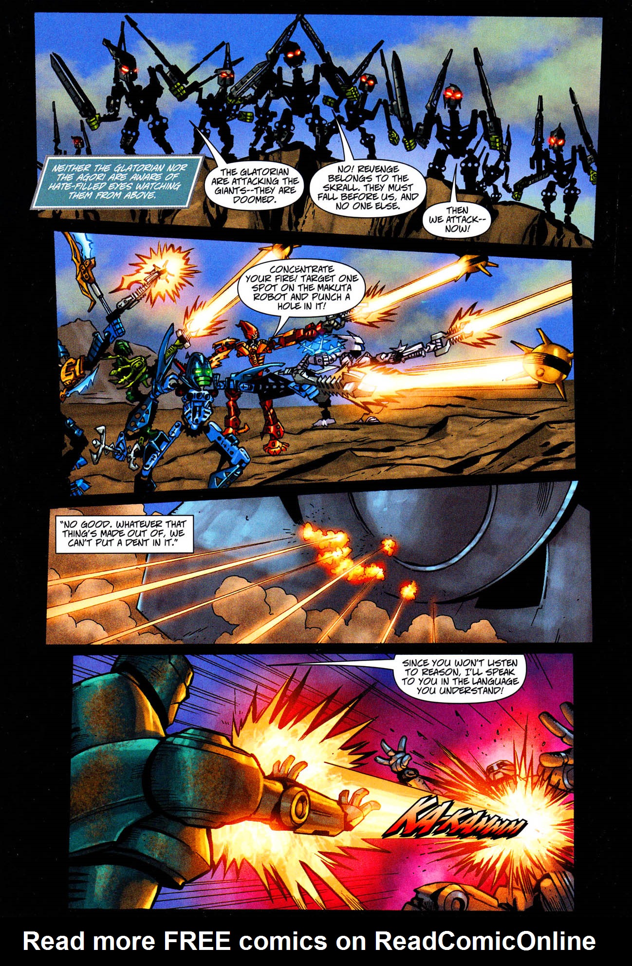 Bionicle: Glatorian Issue #6 - Page 10
