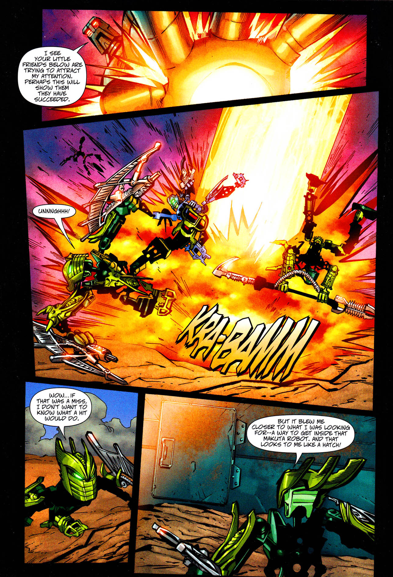 Bionicle: Glatorian Issue #6 - Page 12