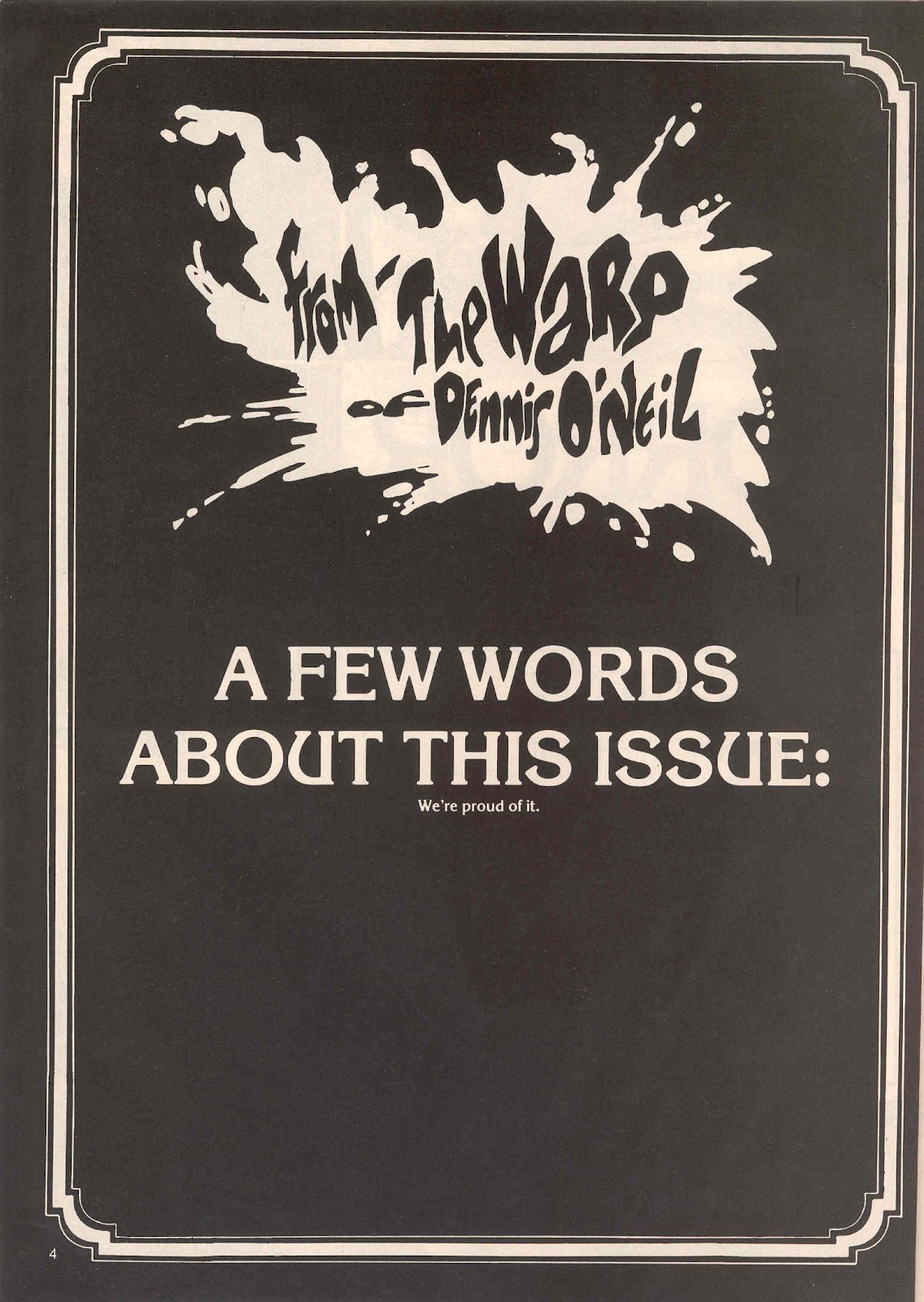 Bizarre Adventures Issue #29 - Page 4