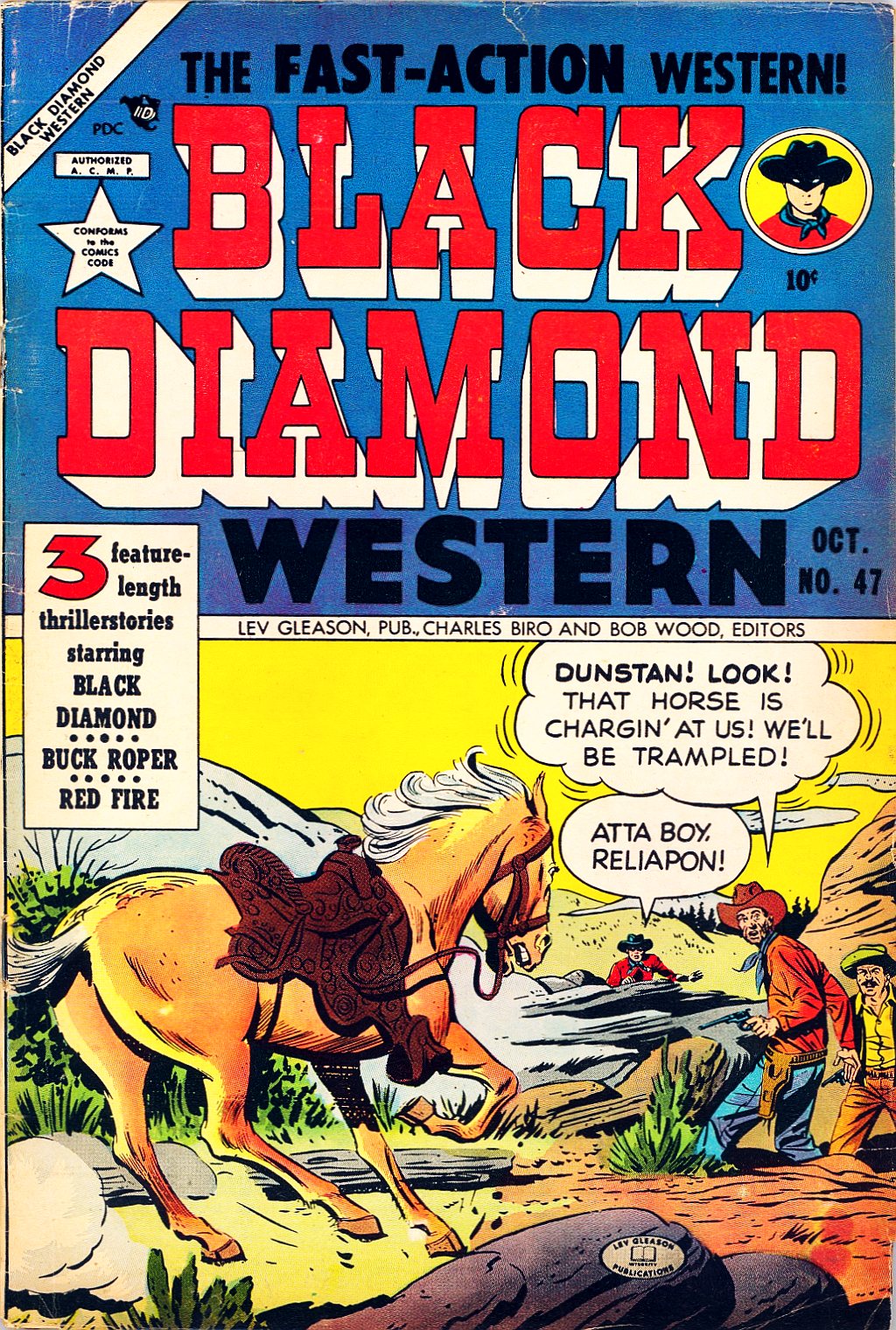 Black Diamond Western Issue #47 - Page 1