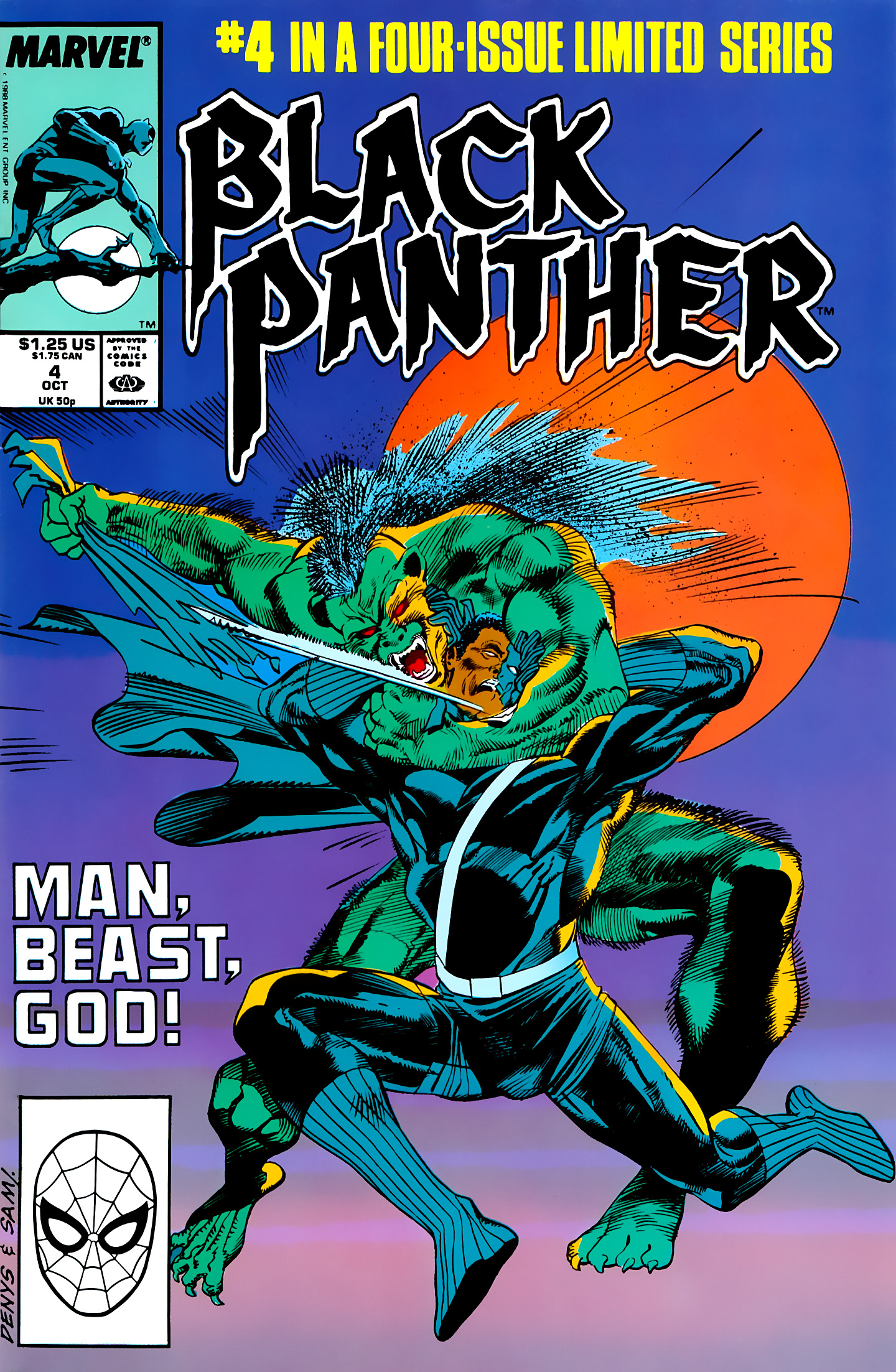 Black Panther (1988) Issue #4 - Page 1