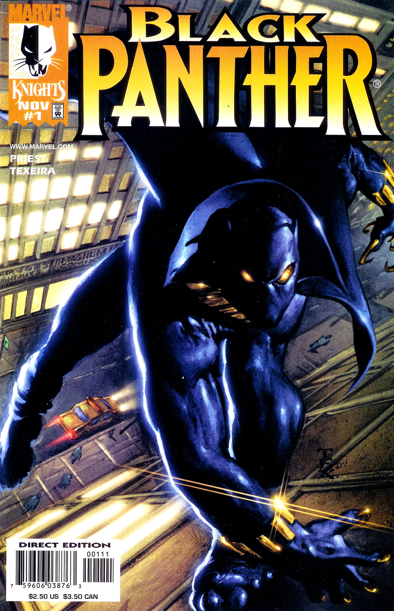 Black Panther (1998) Issue #1 - Page 1