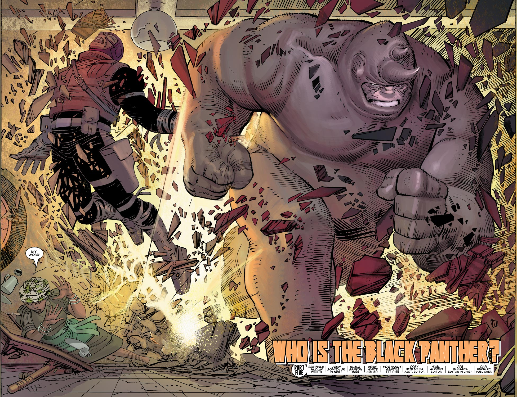 Black Panther (2005) Issue #5 - Page 3