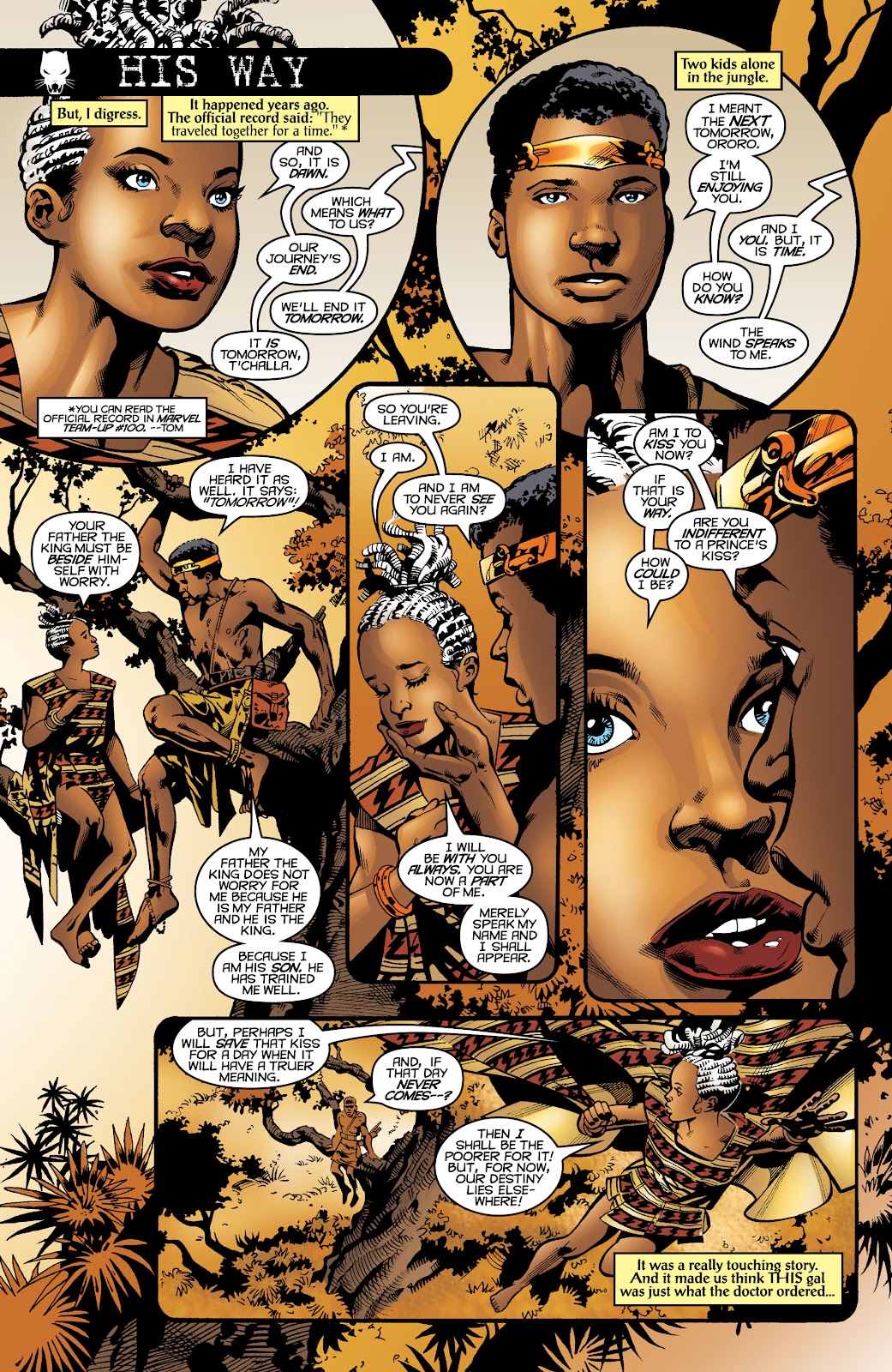 Black Panther by Christopher Priest Omnibus TPB (Part 7) - Page 1