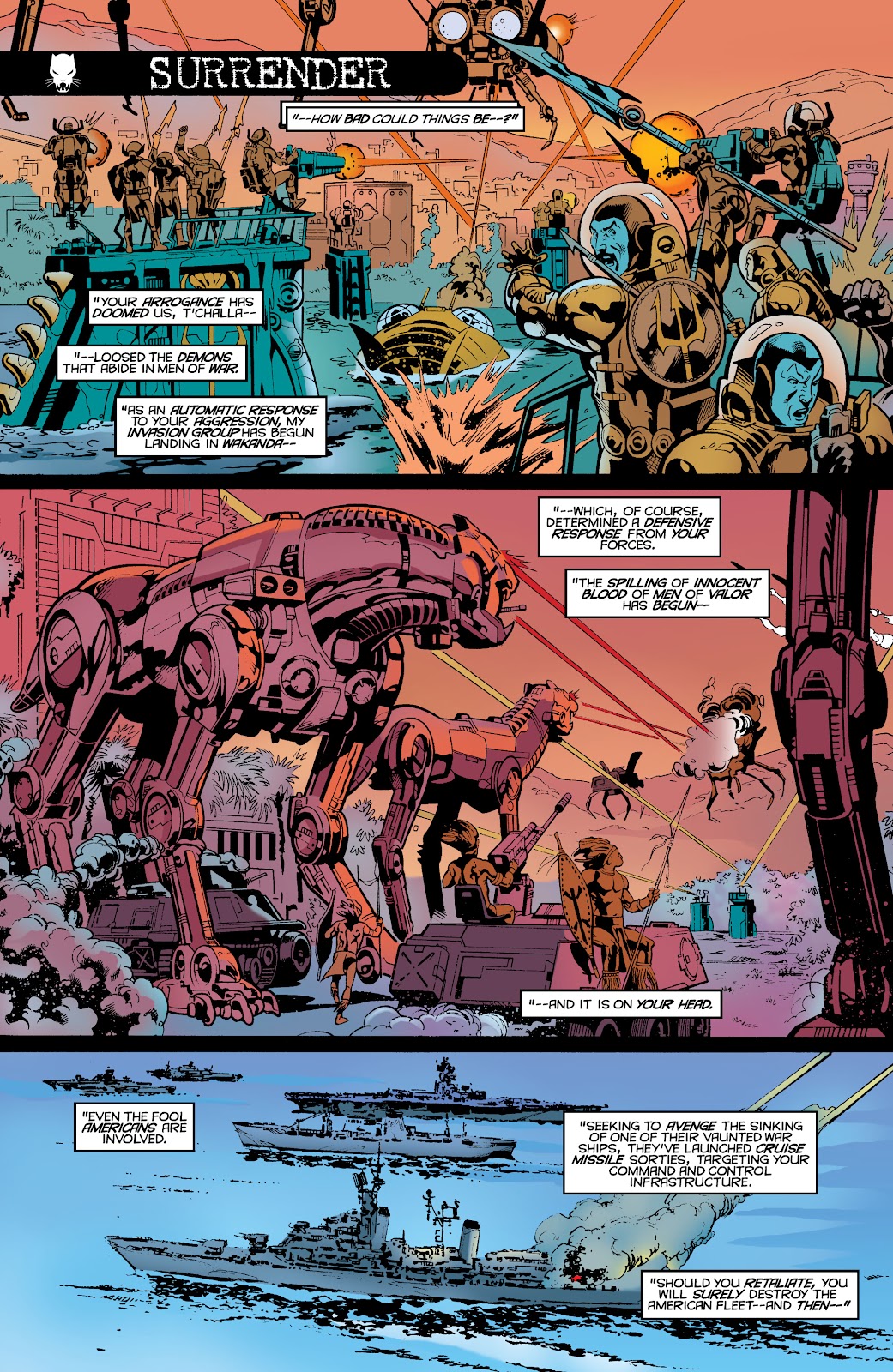 Black Panther by Christopher Priest Omnibus TPB (Part 7) - Page 74