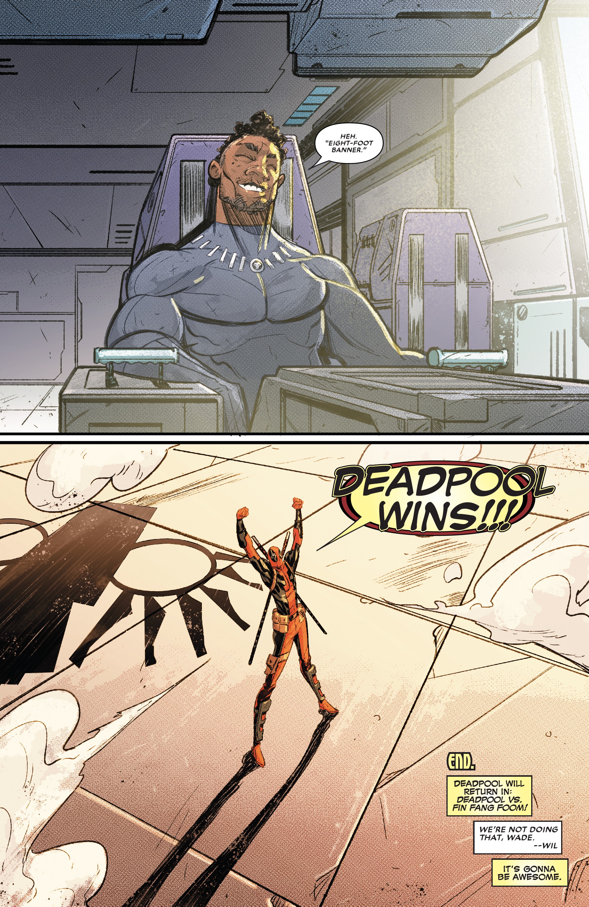 Black Panther vs Deadpool Issue #5 - Page 23