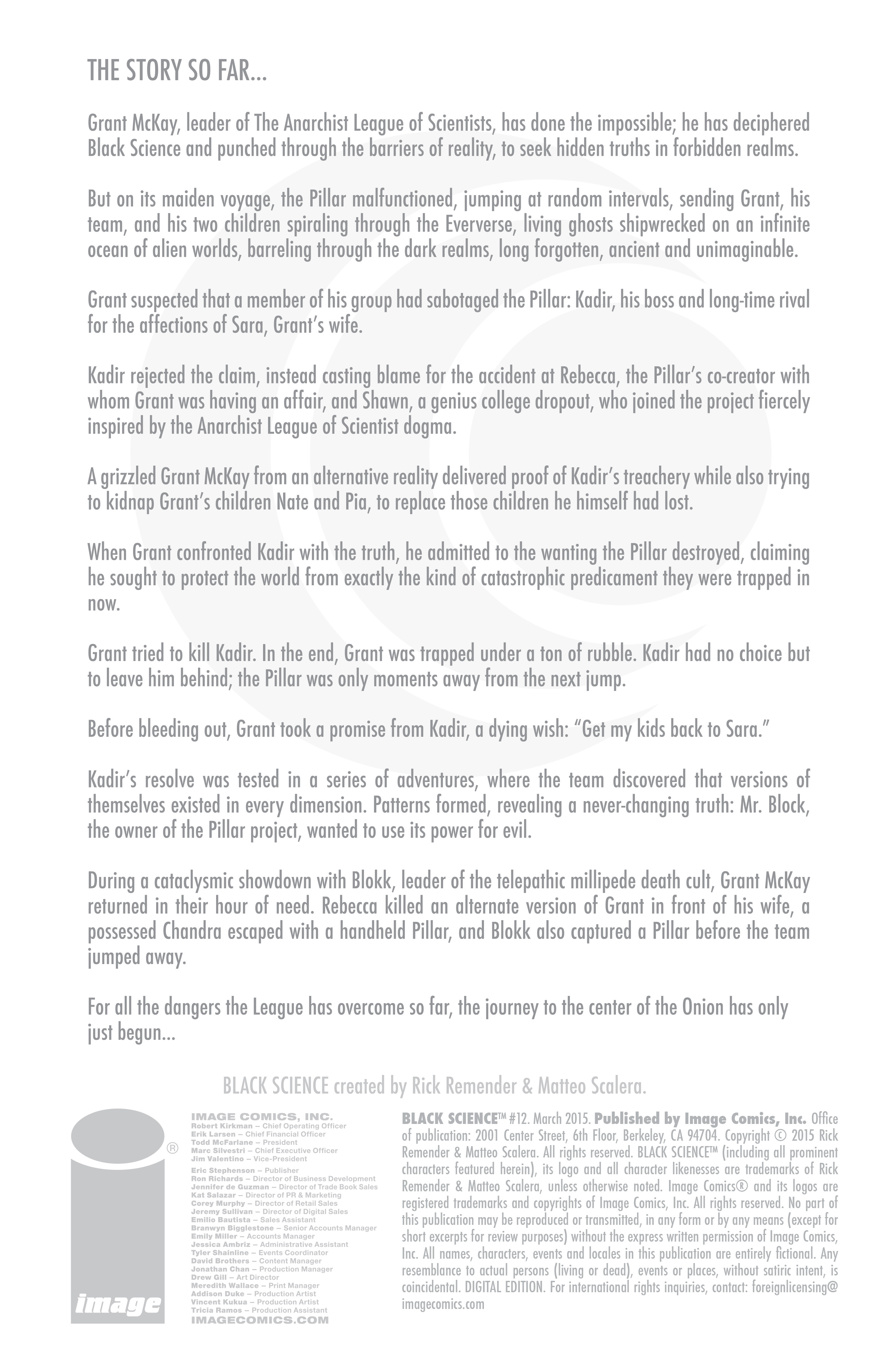 Black Science Issue #12 - Page 2