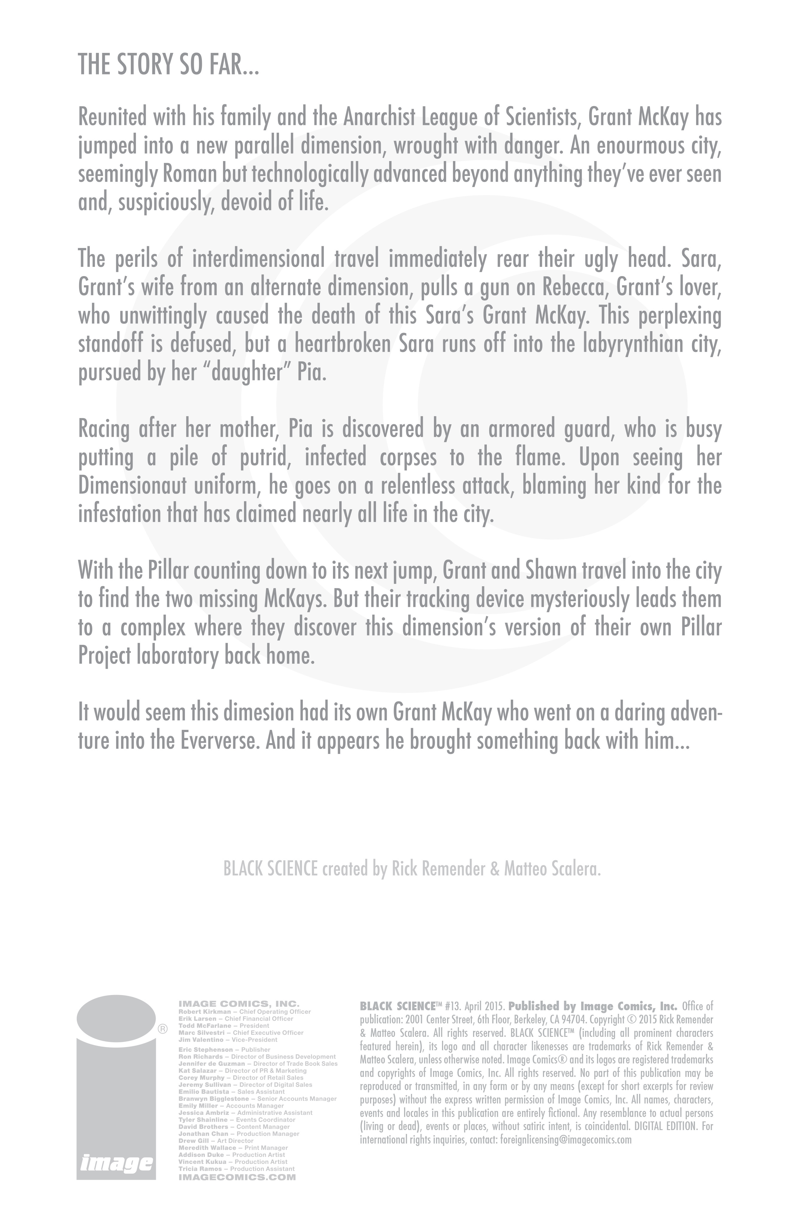 Black Science Issue #13 - Page 2
