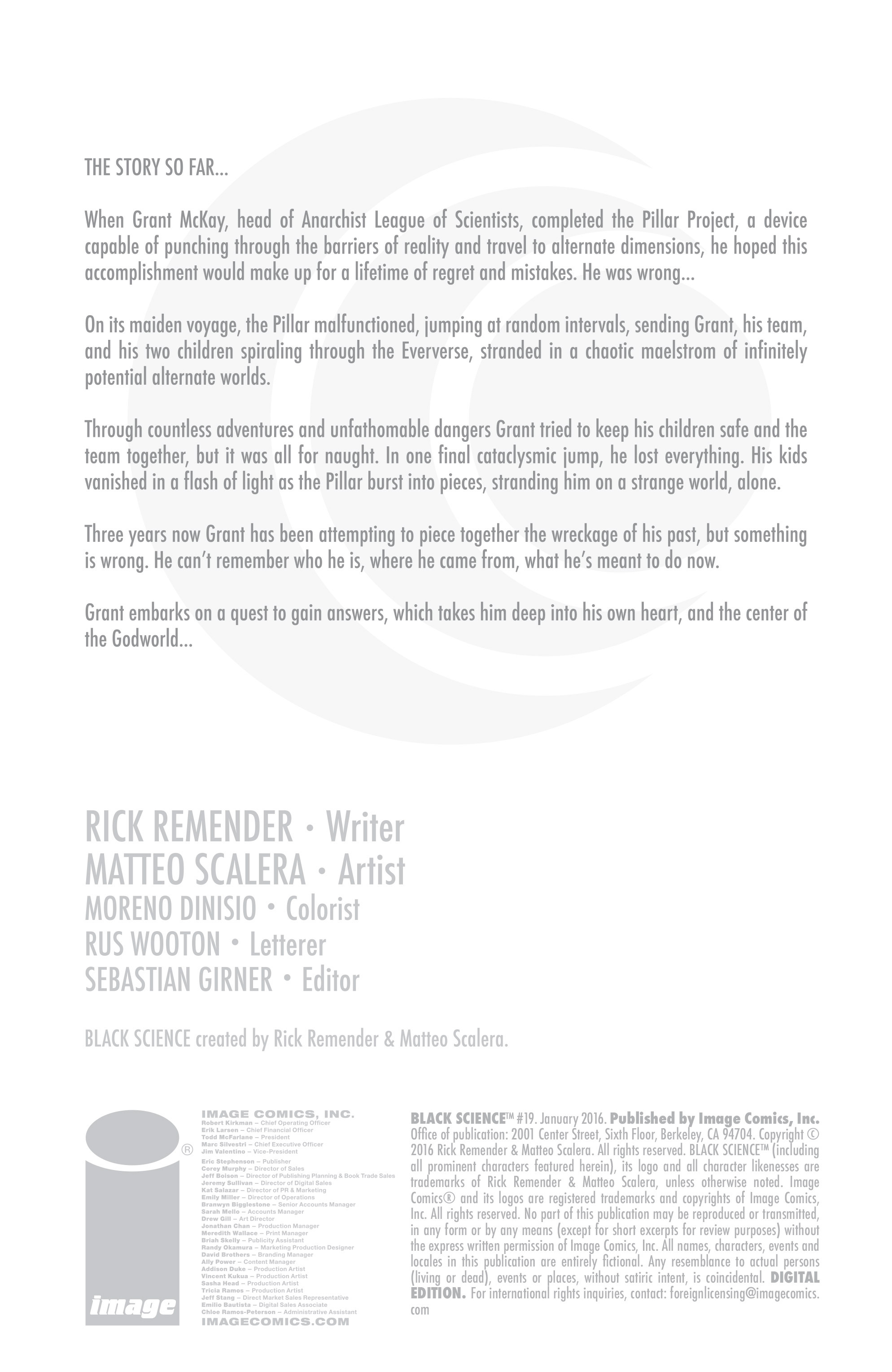 Black Science Issue #19 - Page 2