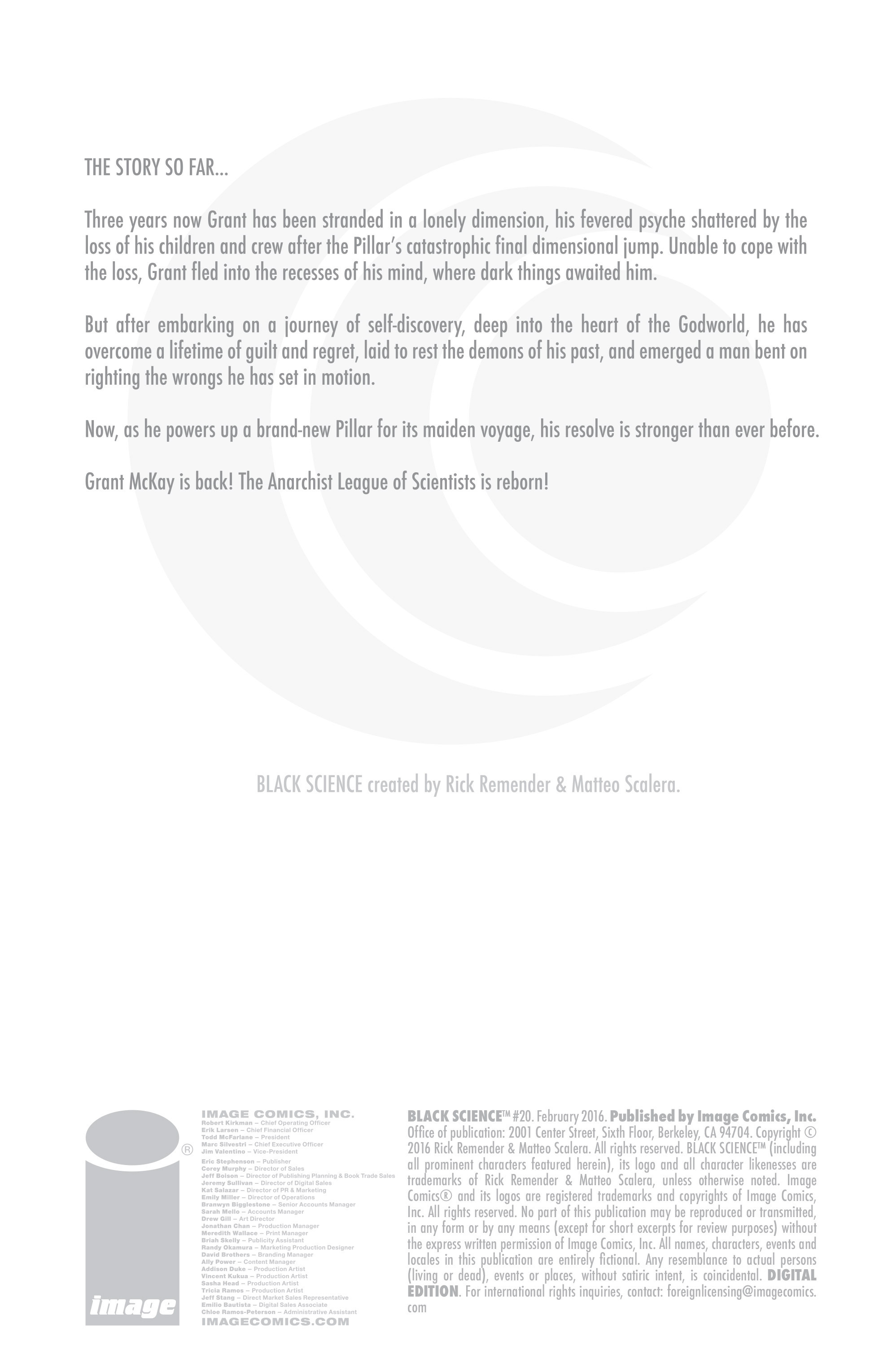 Black Science Issue #20 - Page 2