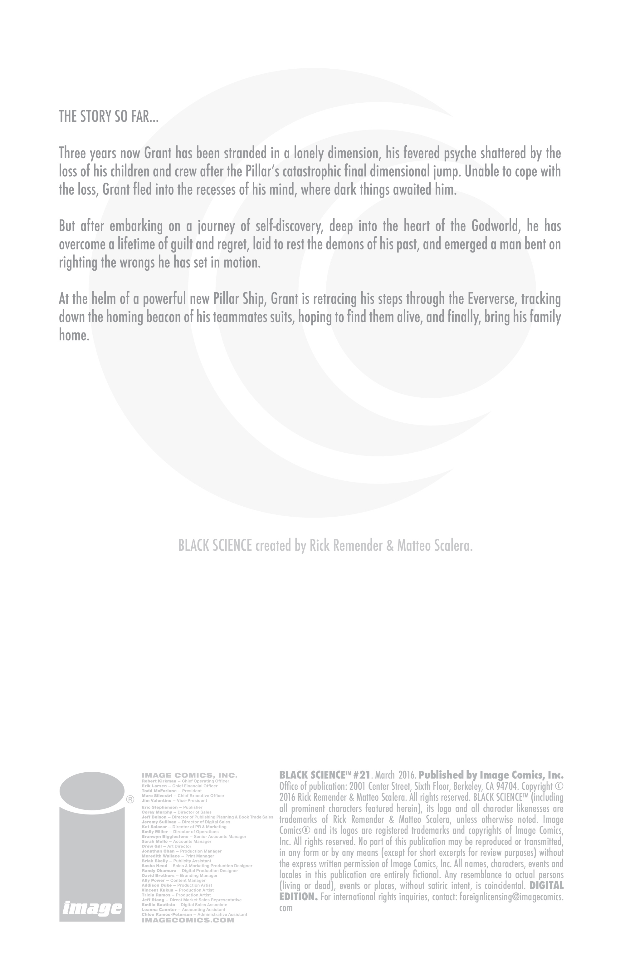 Black Science Issue #21 - Page 2