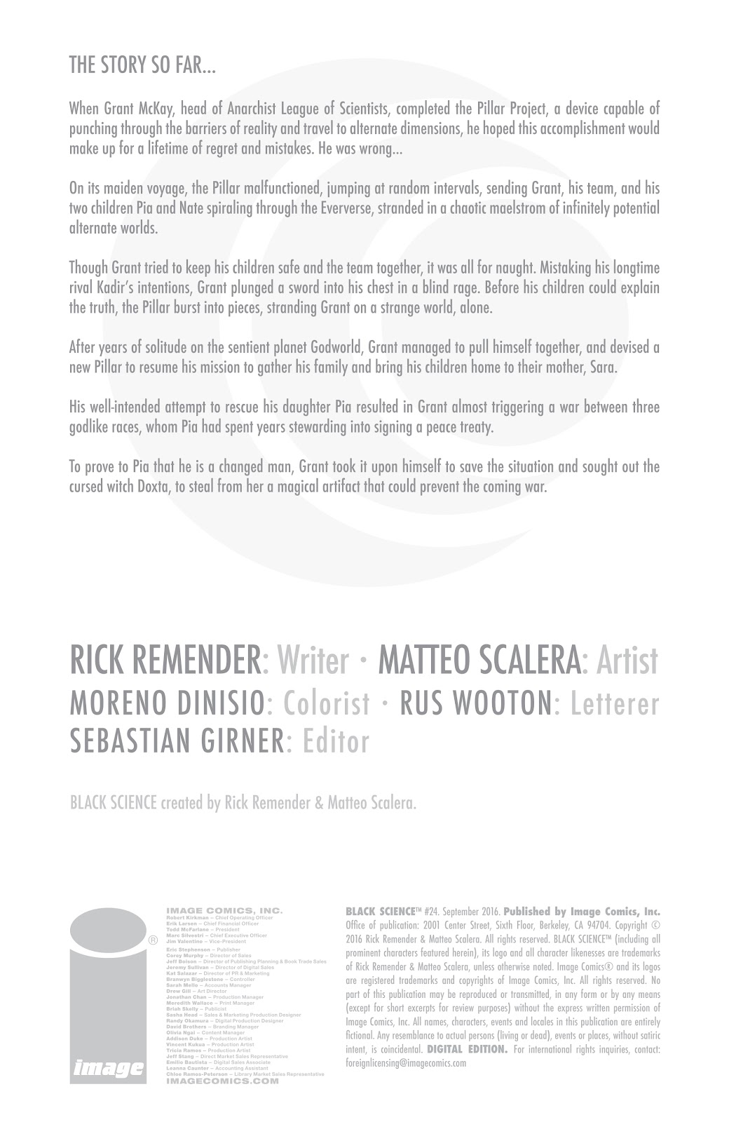 Black Science Issue #24 - Page 2