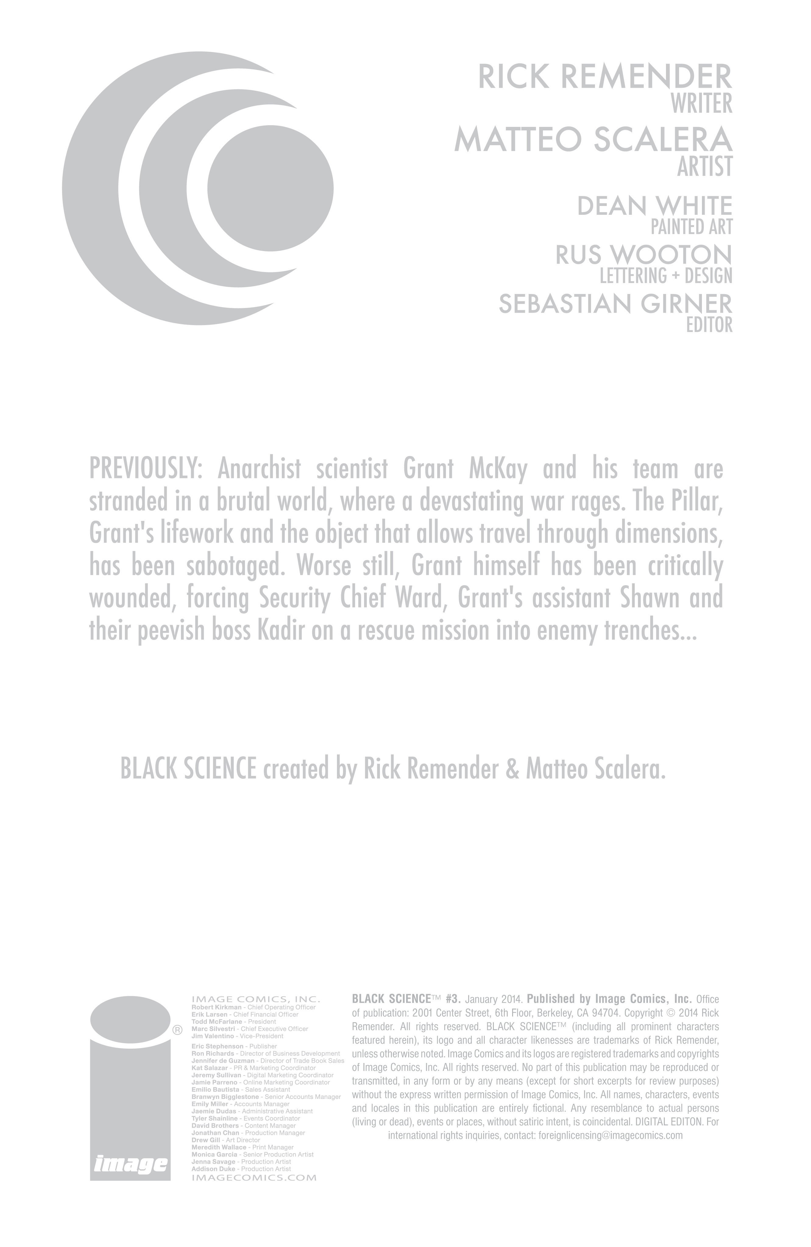 Black Science Issue #3 - Page 2