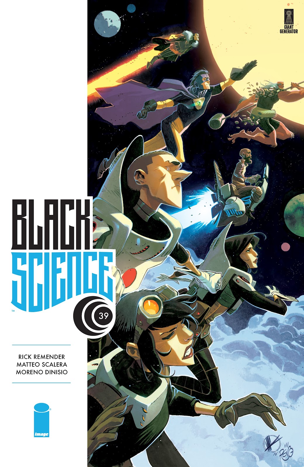 Black Science Issue #39 - Page 1