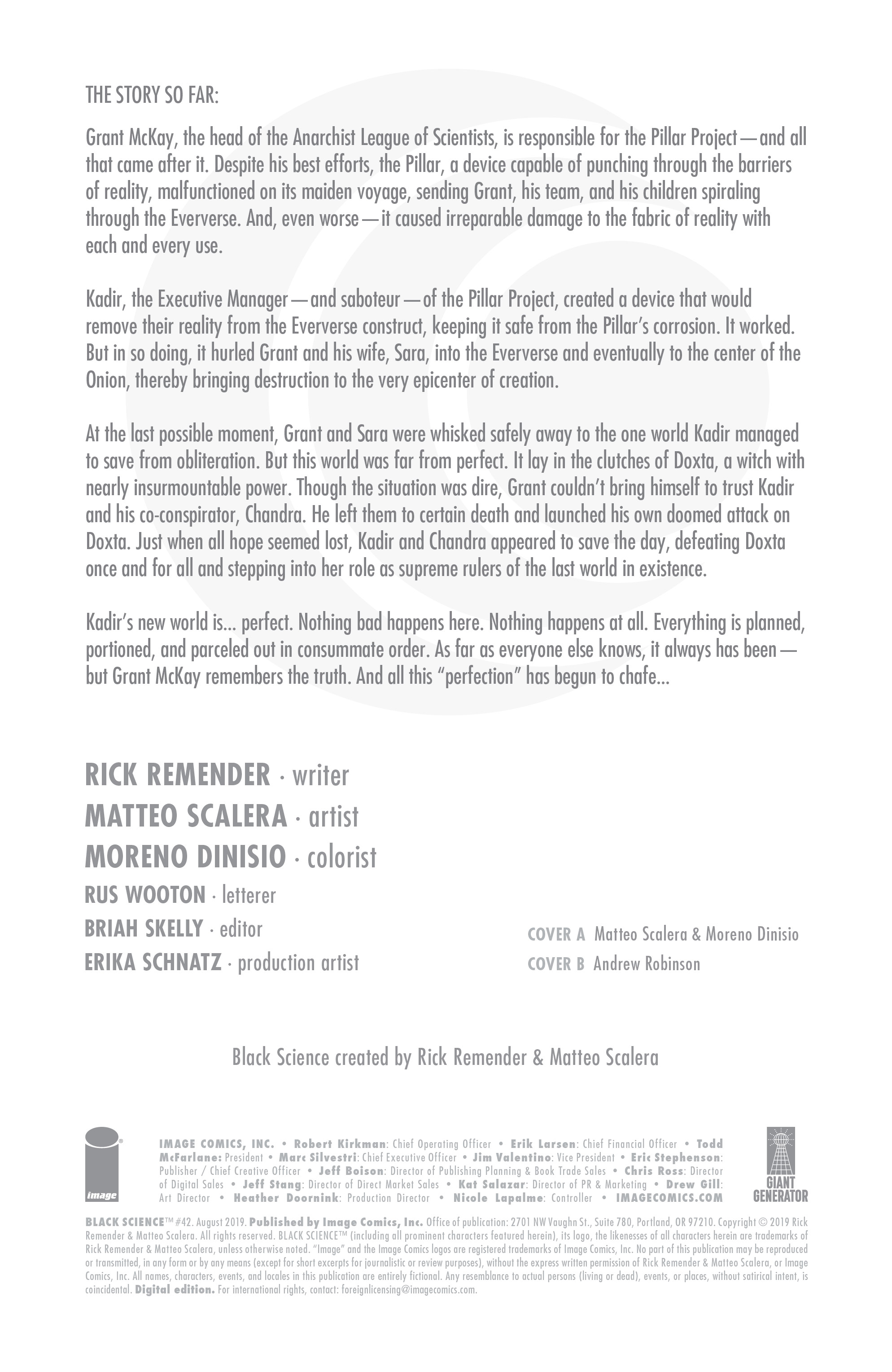 Black Science Issue #42 - Page 2