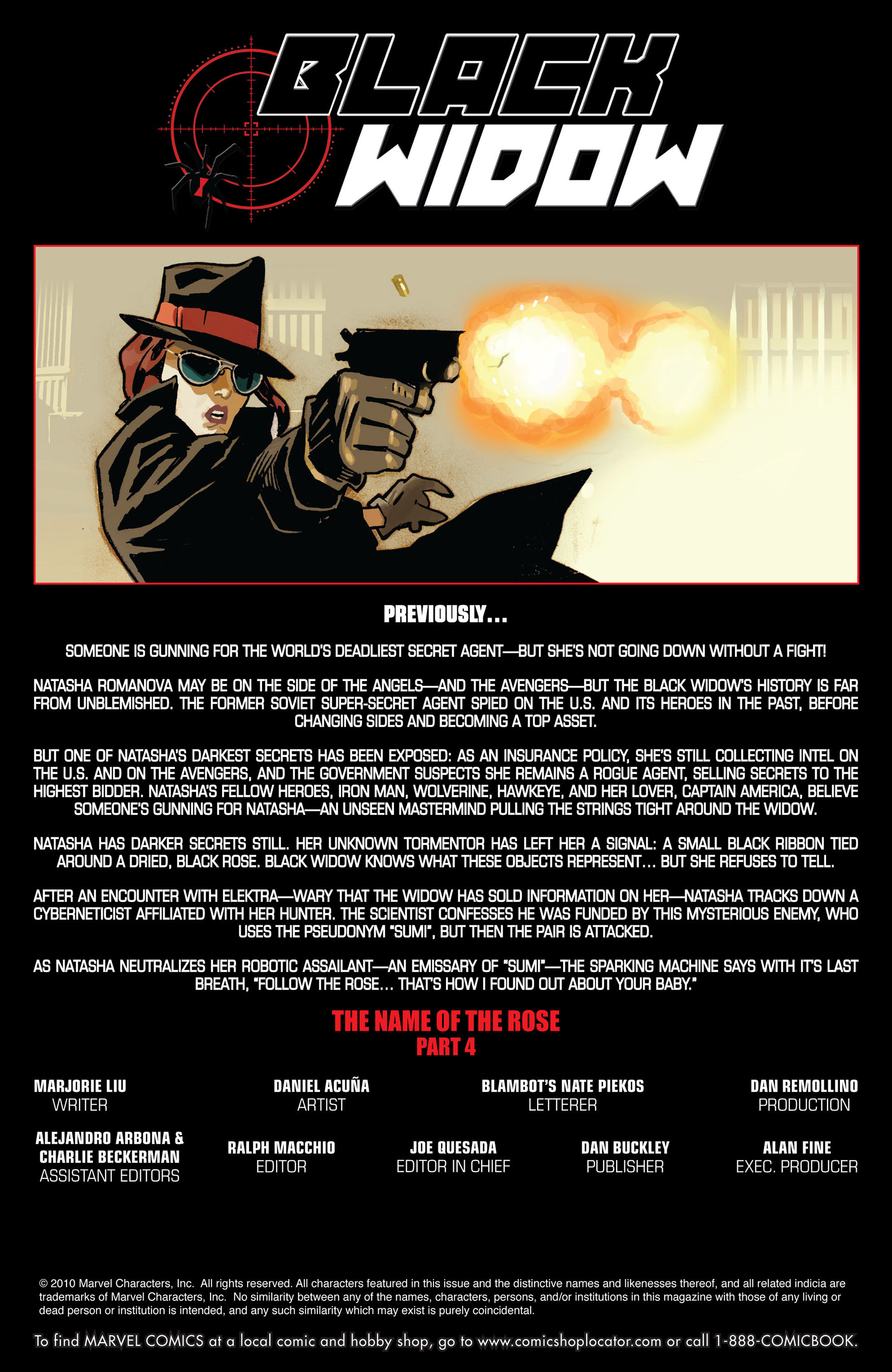Black Widow (2010) Issue #4 - Page 2