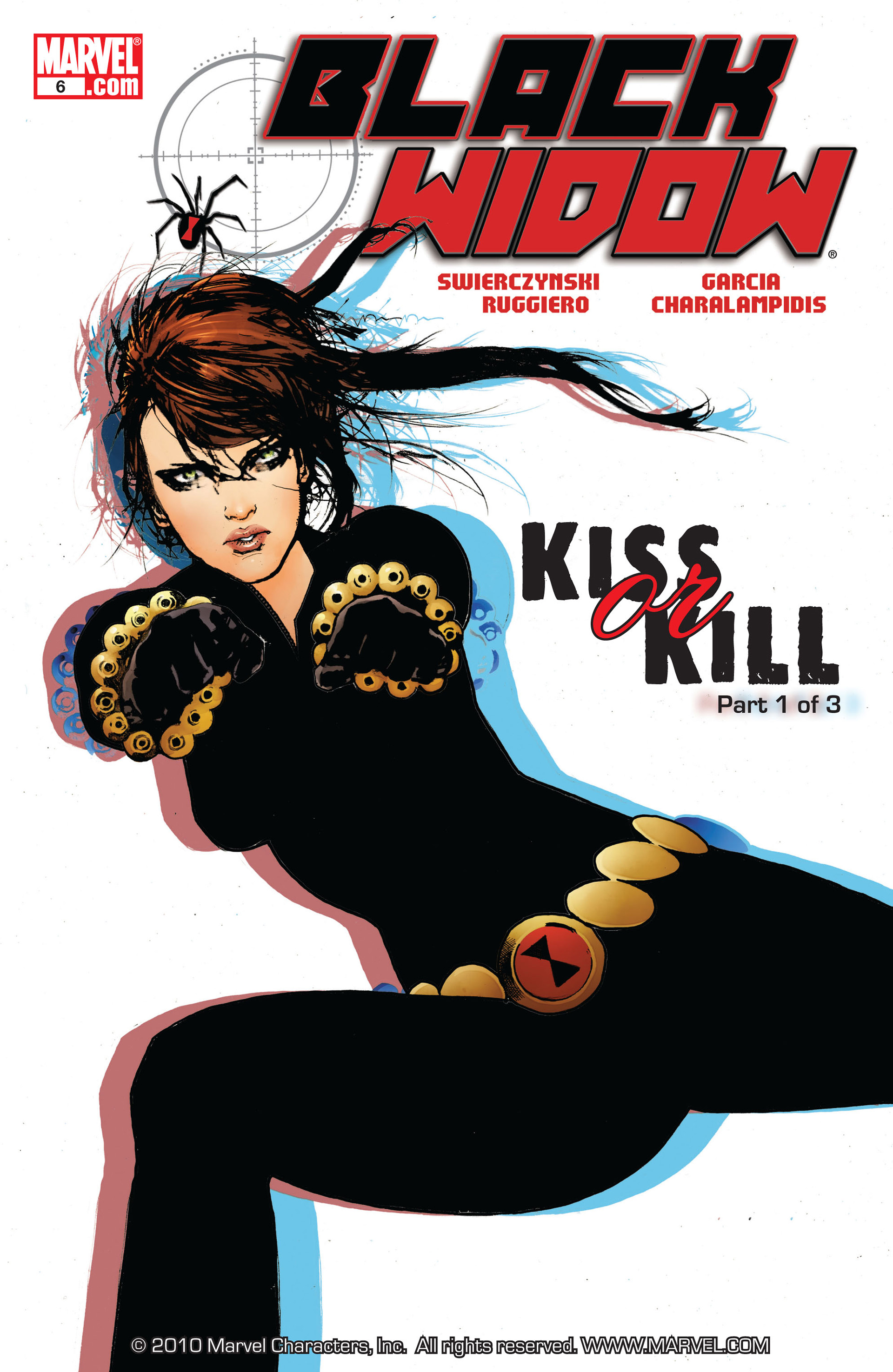 Black Widow (2010) Issue #6 - Page 1