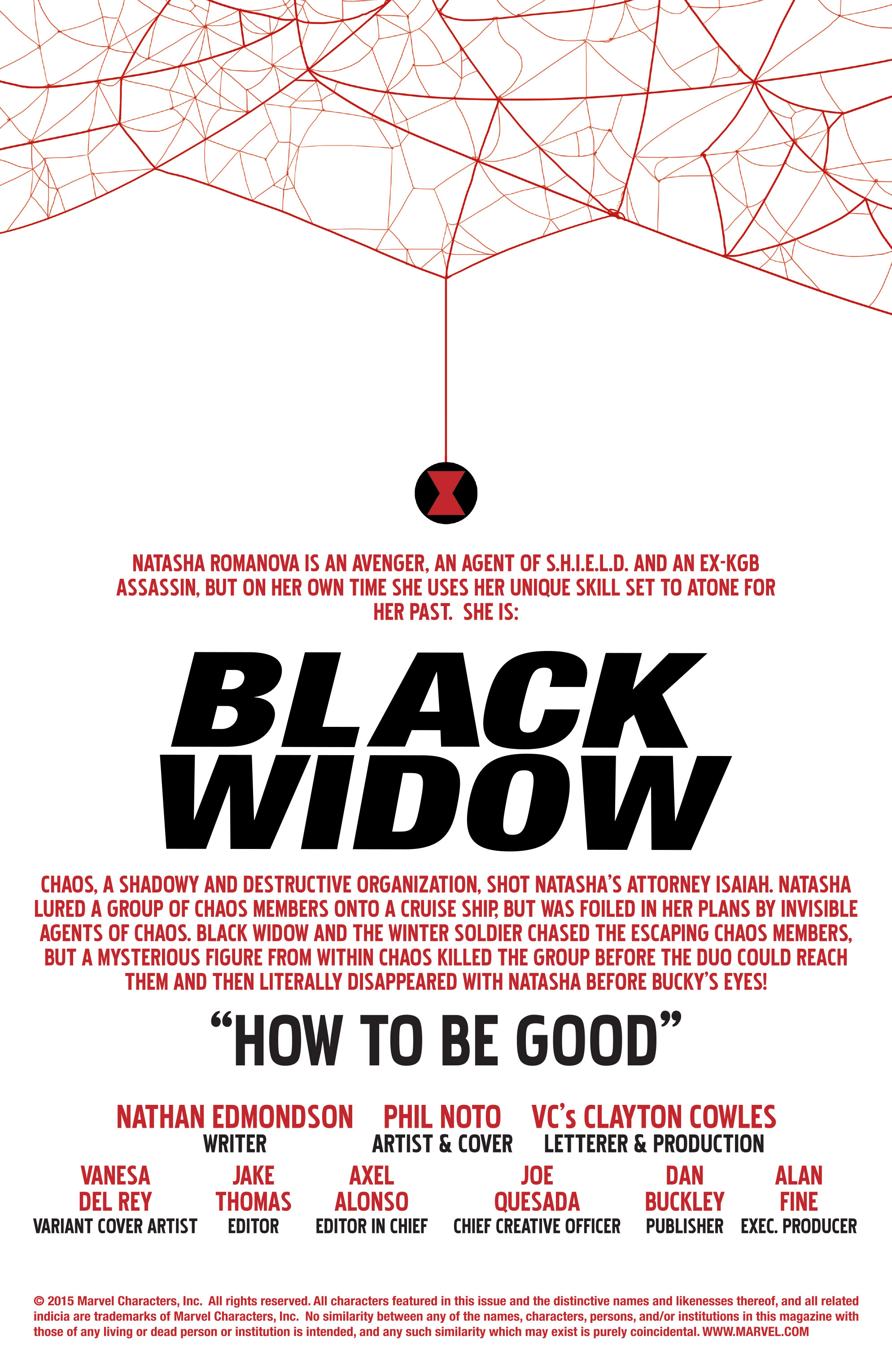 Black Widow (2014) Issue #16 - Page 2