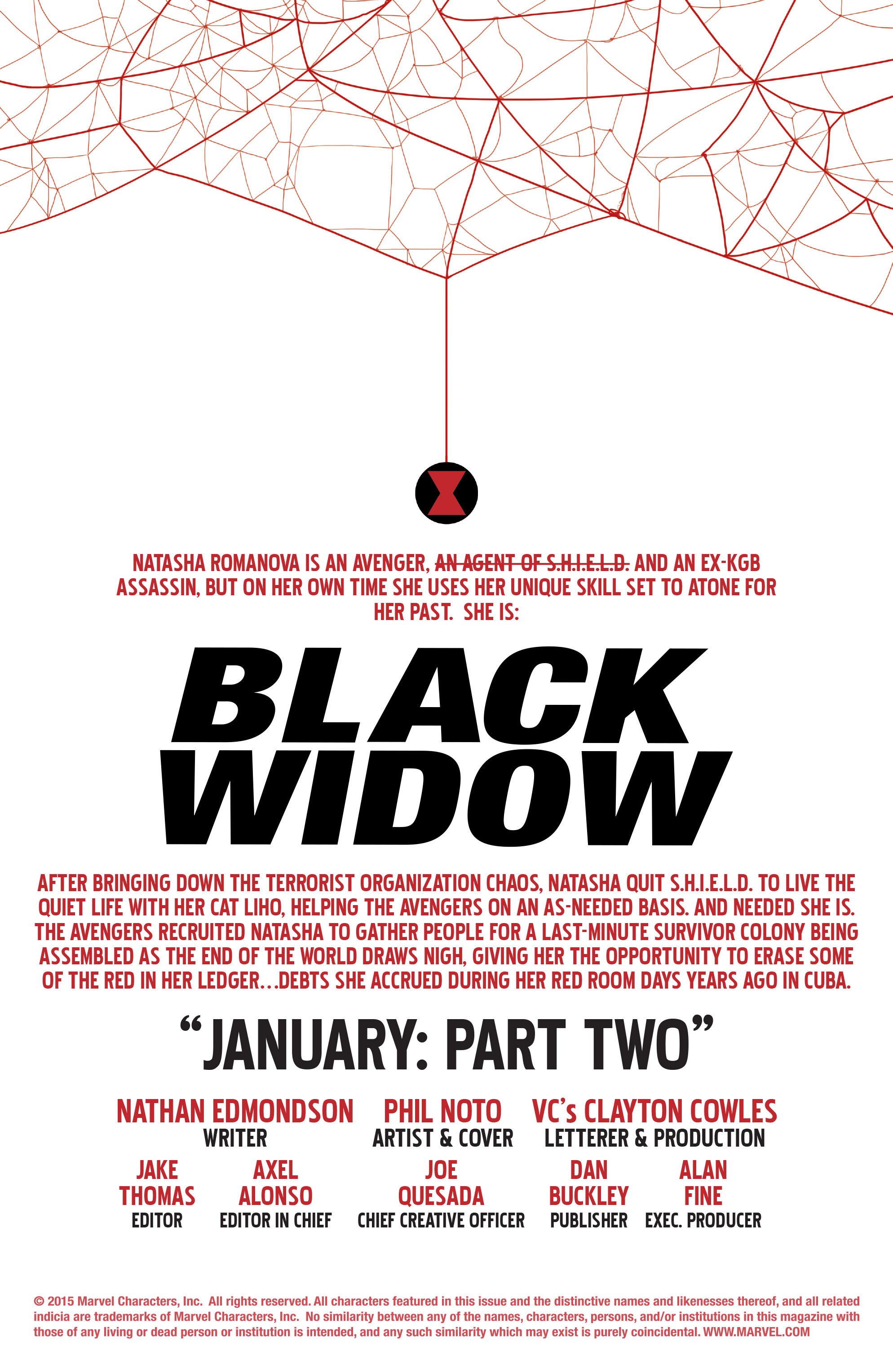 Black Widow (2014) Issue #20 - Page 2