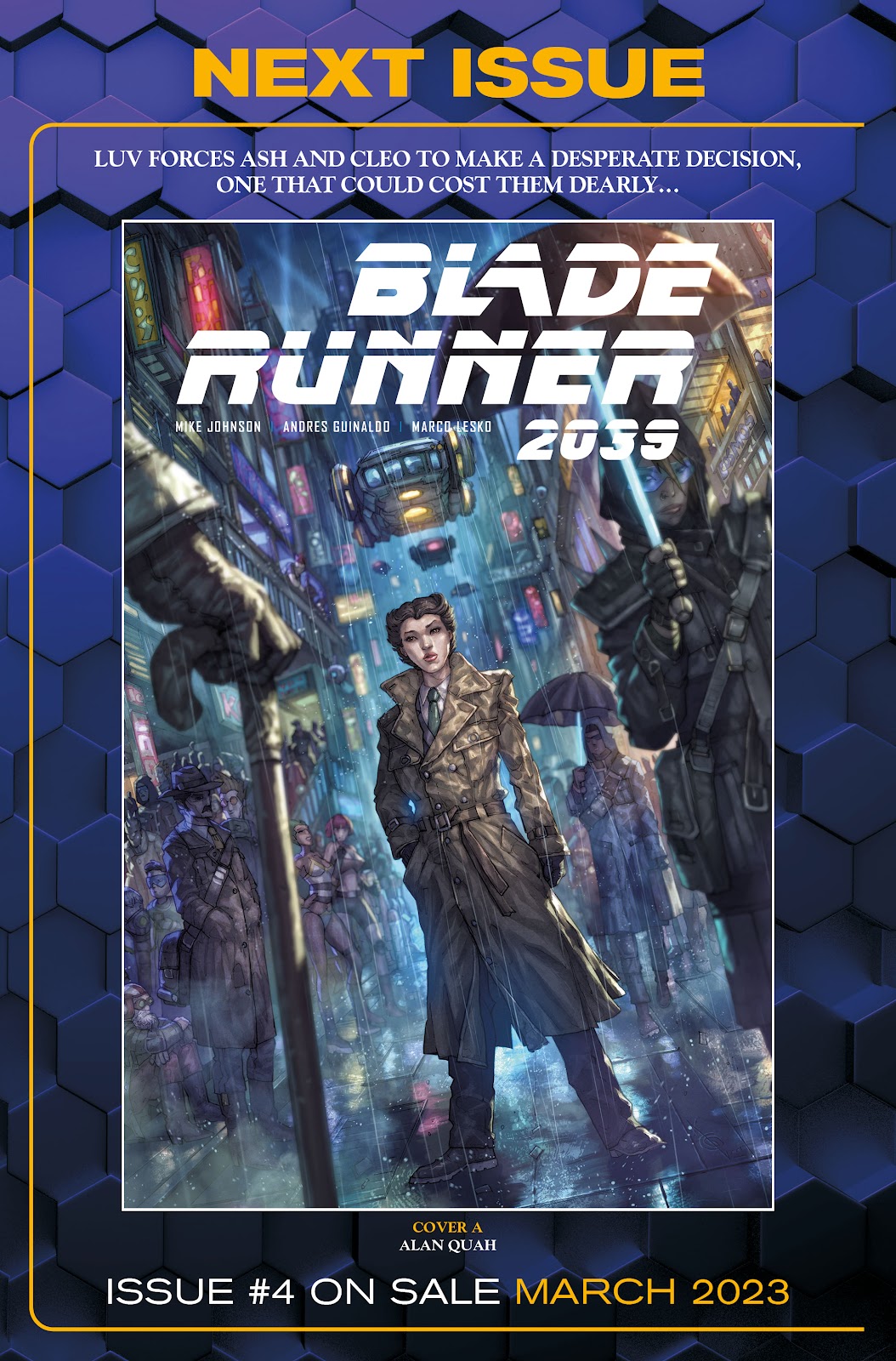 Blade Runner 2039 Issue #3 - Page 33