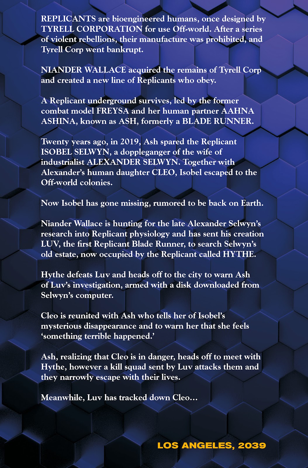 Blade Runner 2039 Issue #4 - Page 6
