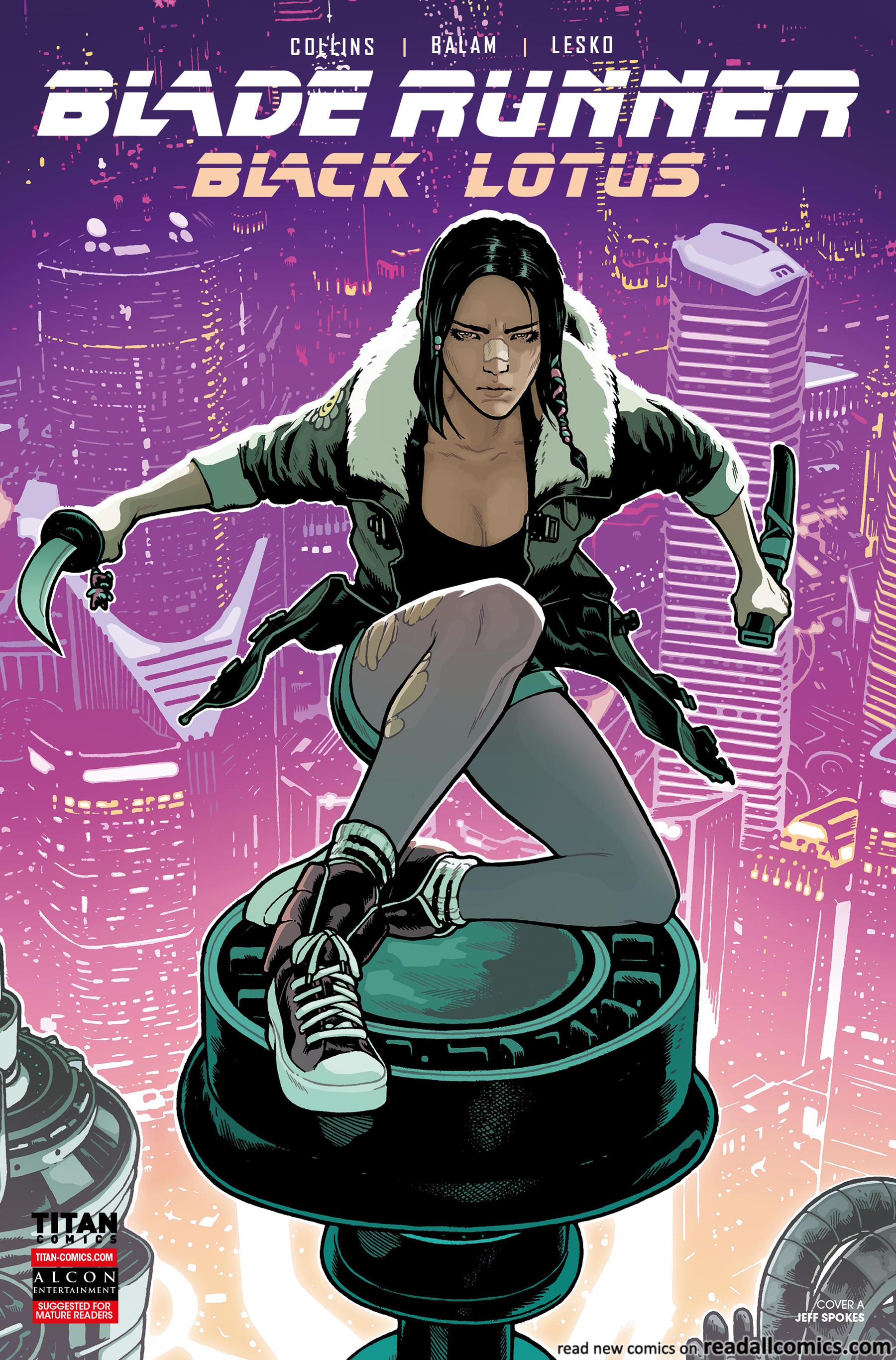 Blade Runner: Black Lotus Issue #3 - Page 1