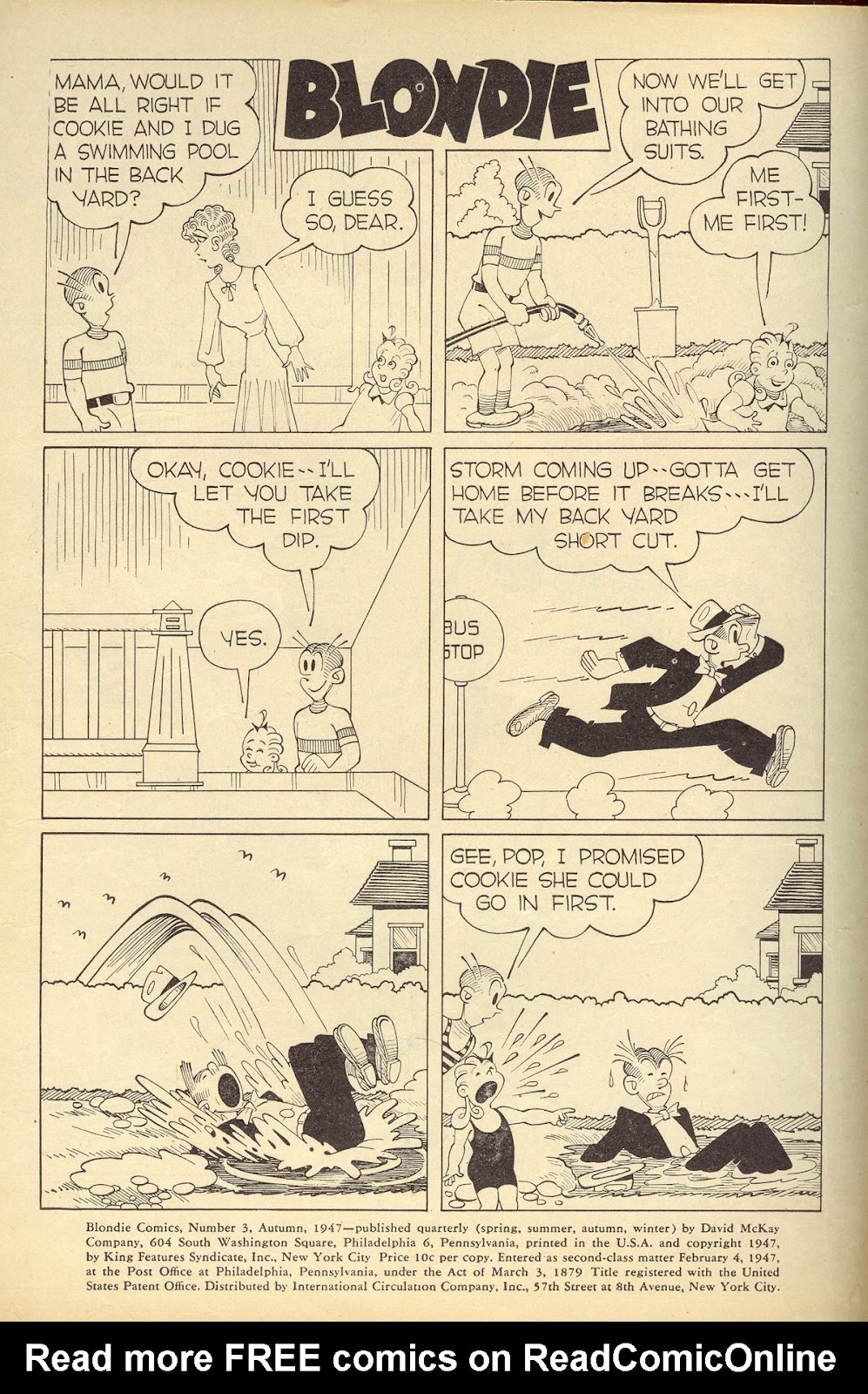 Blondie Comics Issue #3 - Page 2